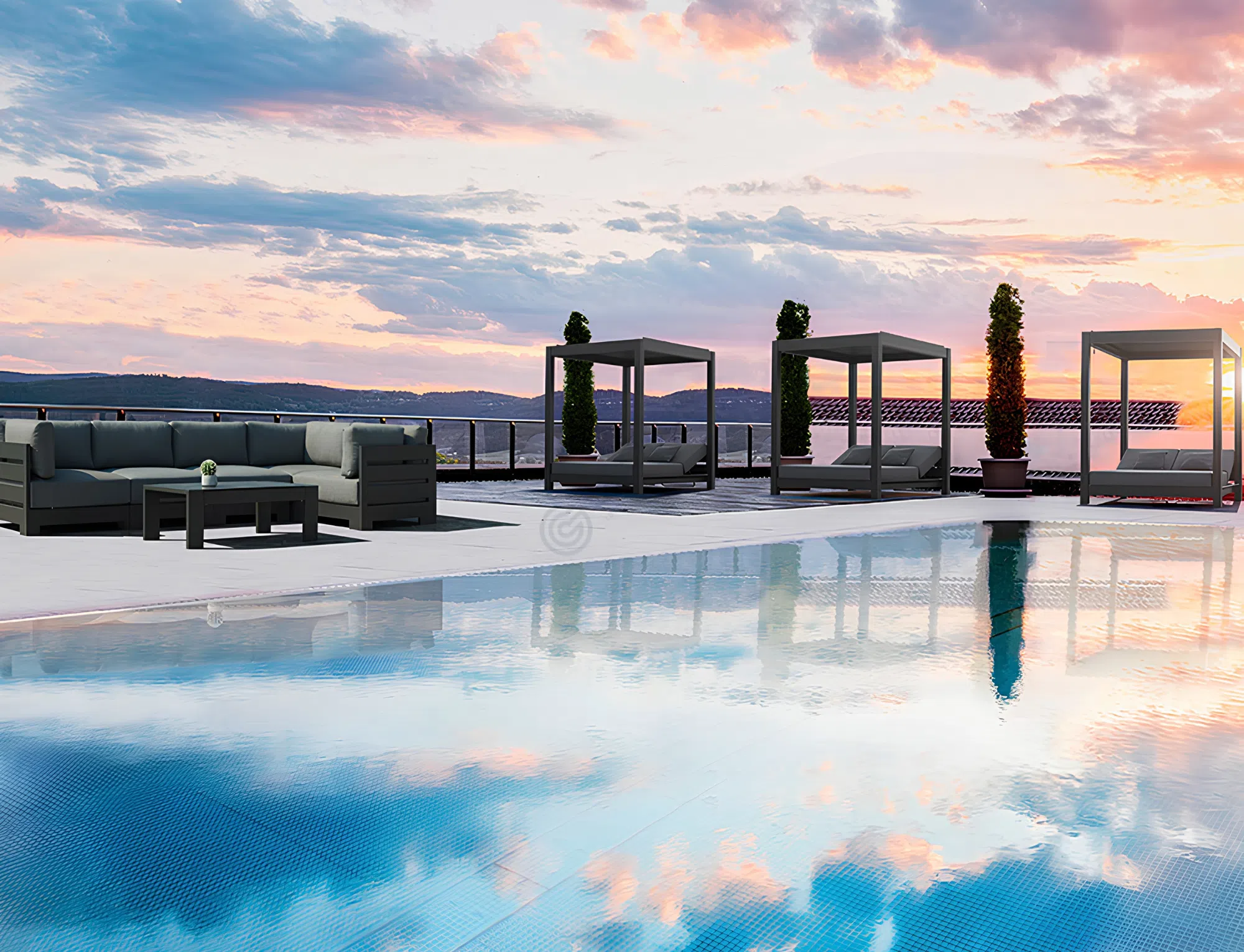 Outdoor sofa bed Dantel
