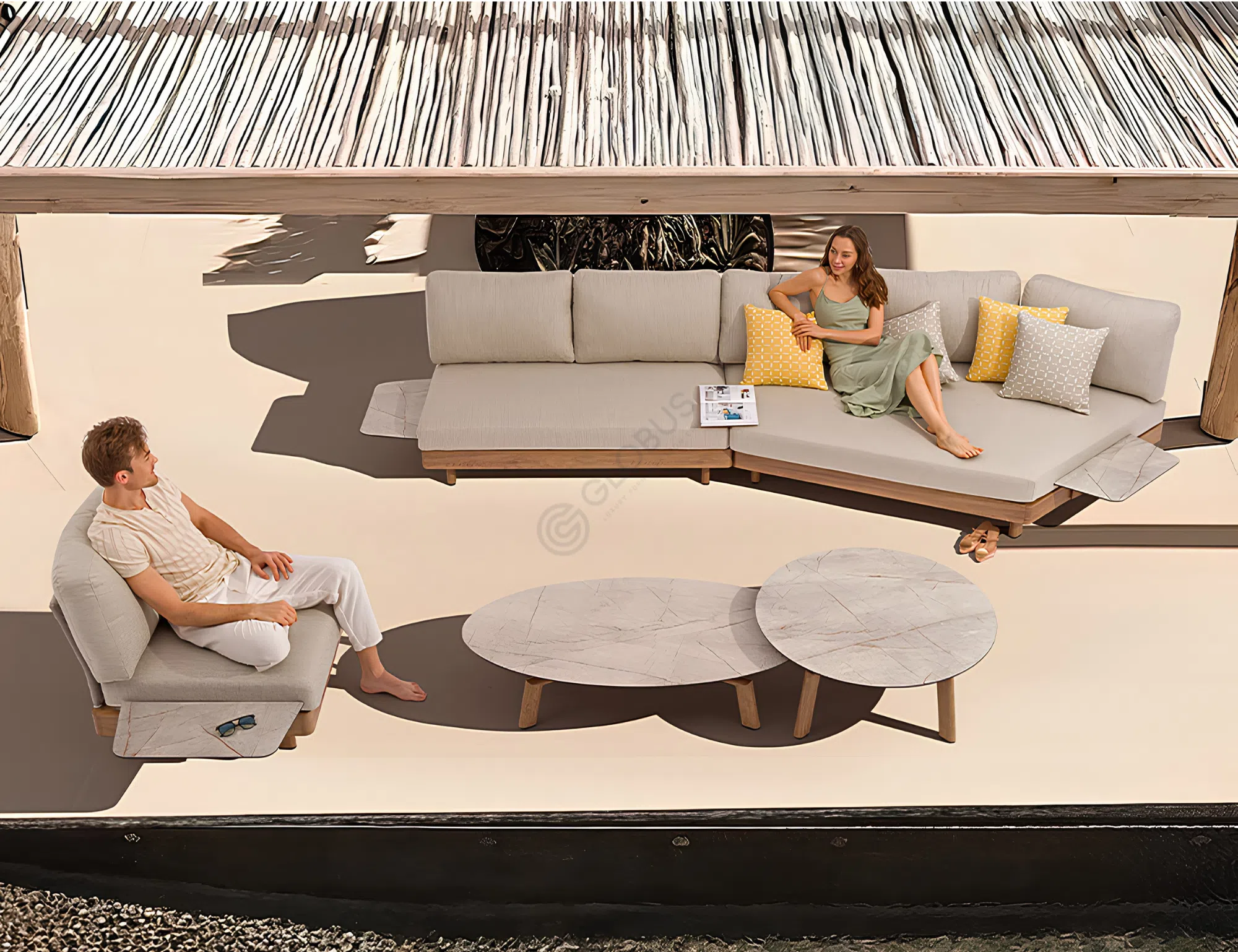 Outdoor coffee table Sommet