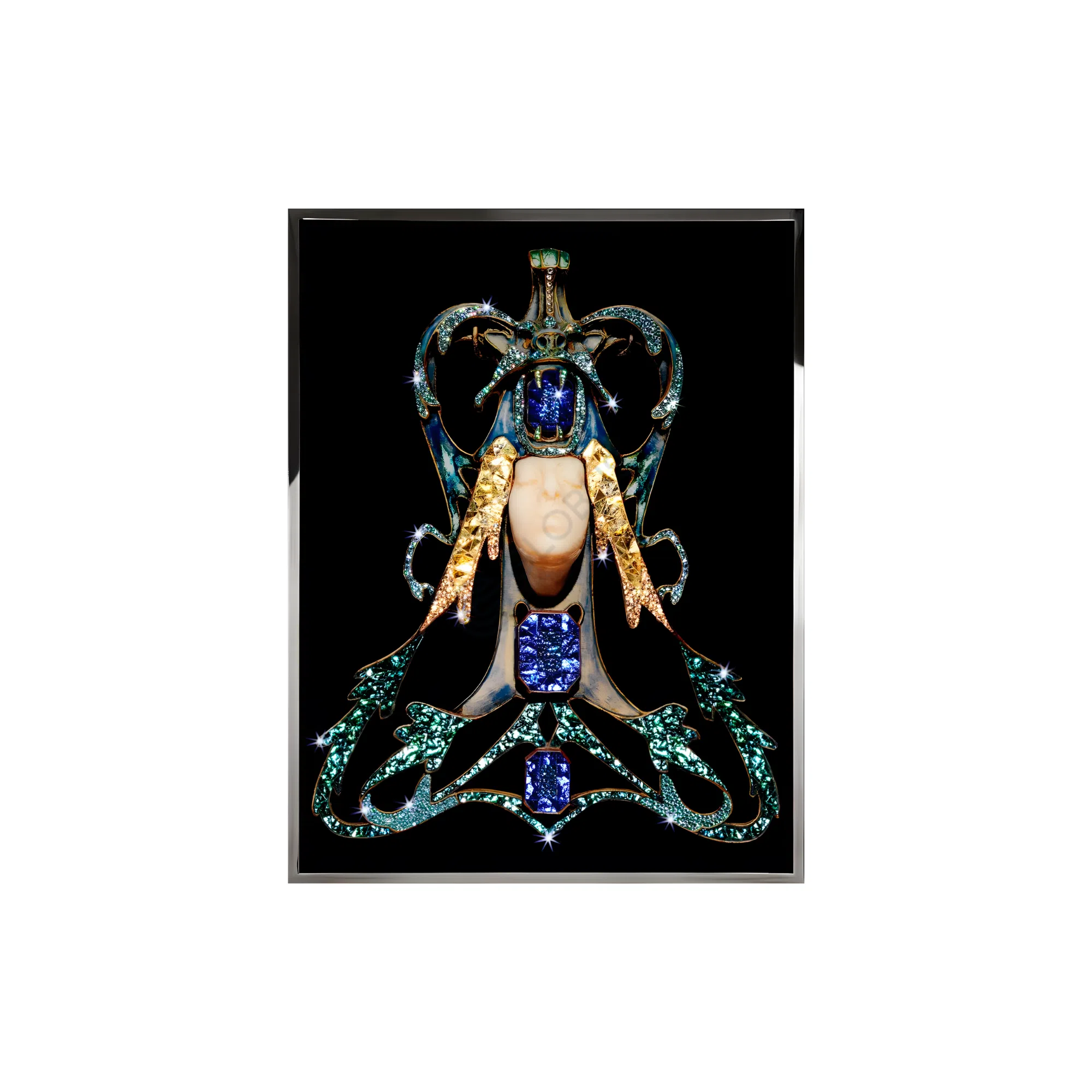 Painting VISIONNAIRE Lady Dragon