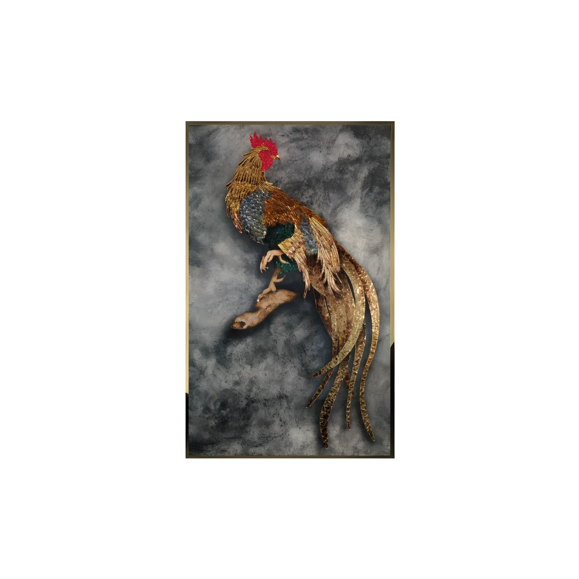 Painting VISIONNAIRE Rooster