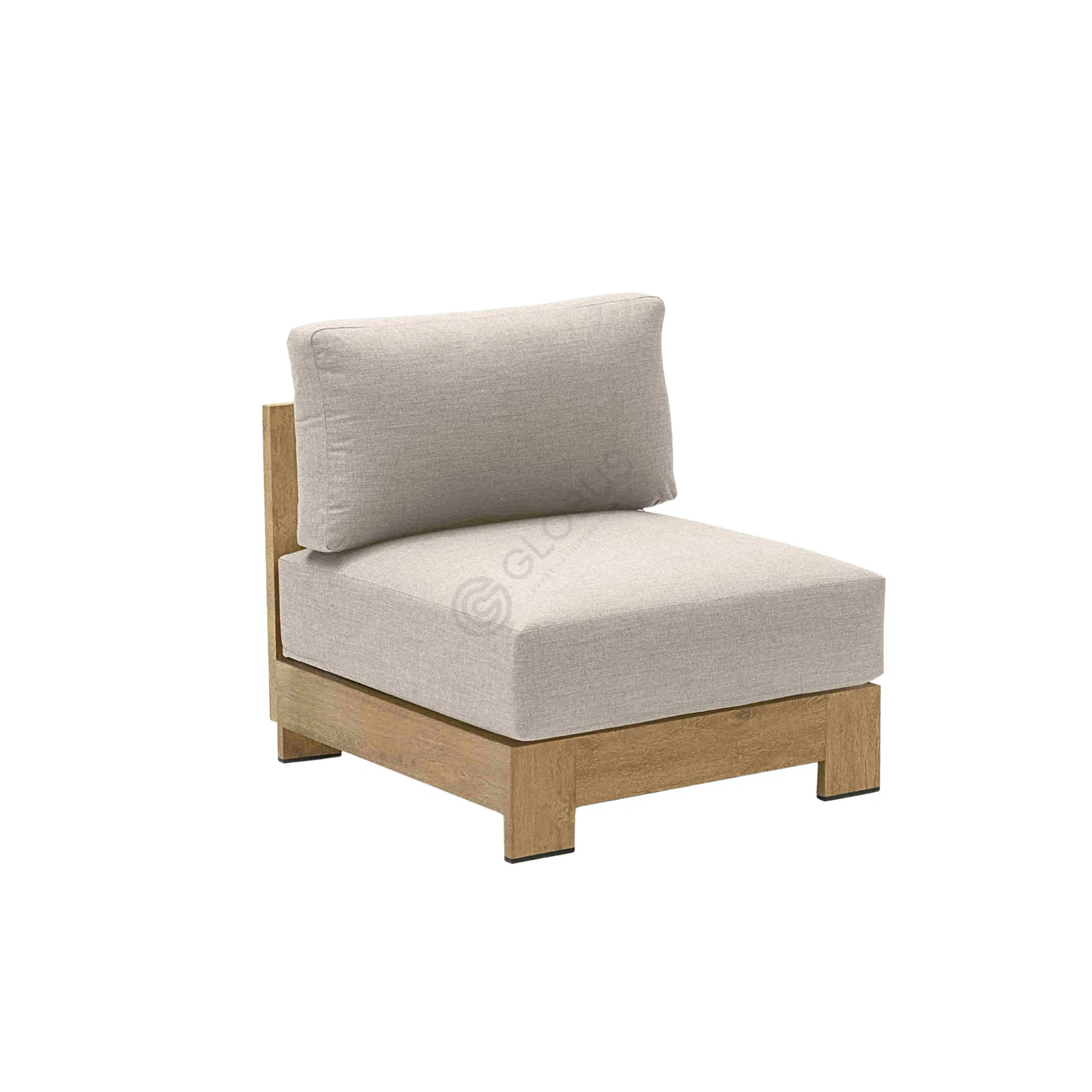Outdoor armchair Elaroni