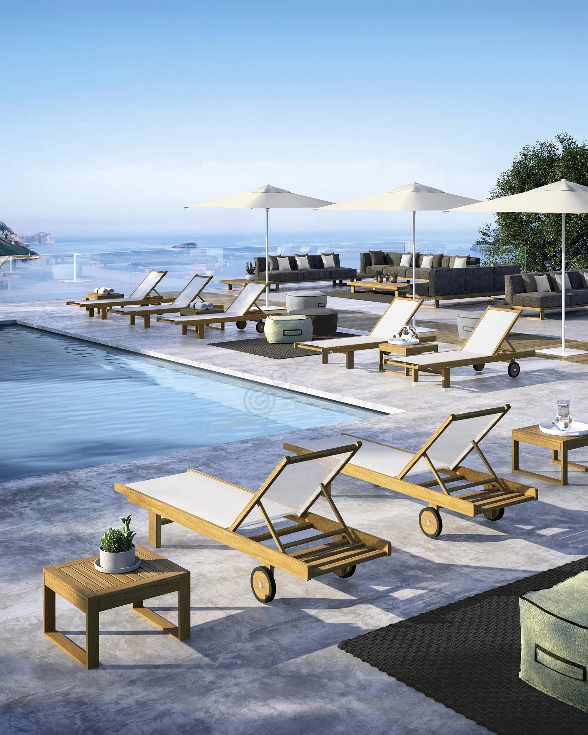 Outdoor coffee table Herberto