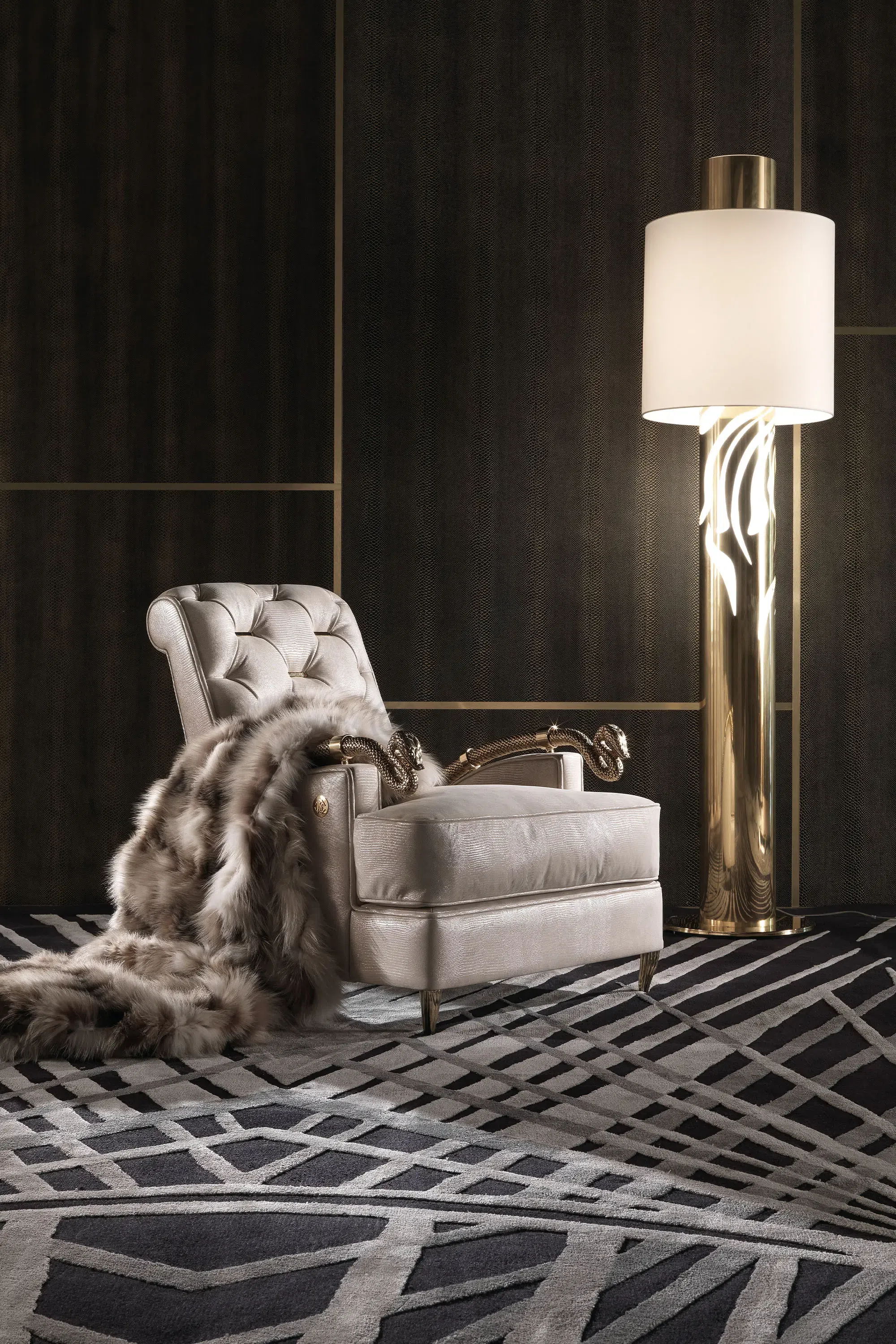 Armchair ROBERTO CAVALLI Snake