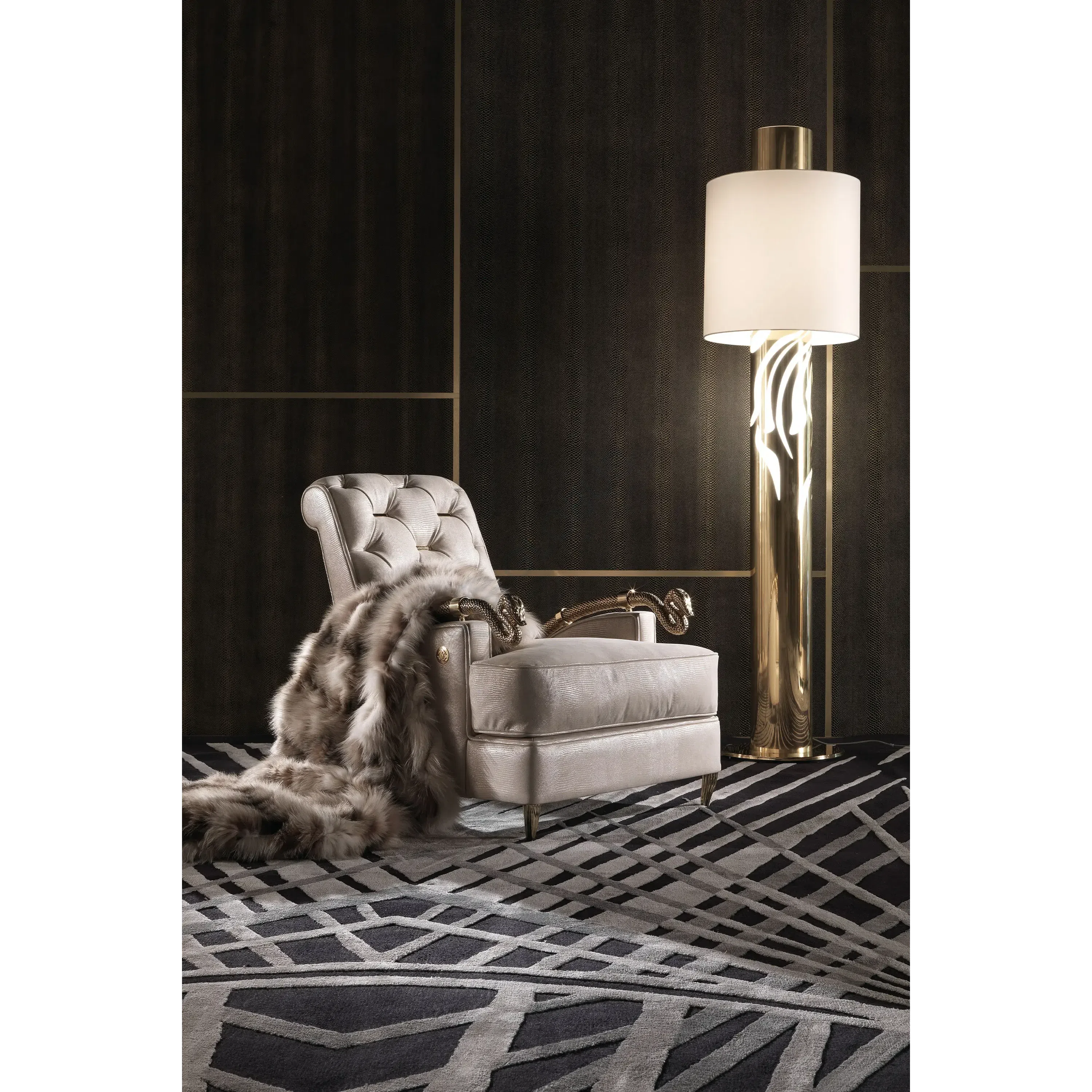 Кресло ROBERTO CAVALLI Snake