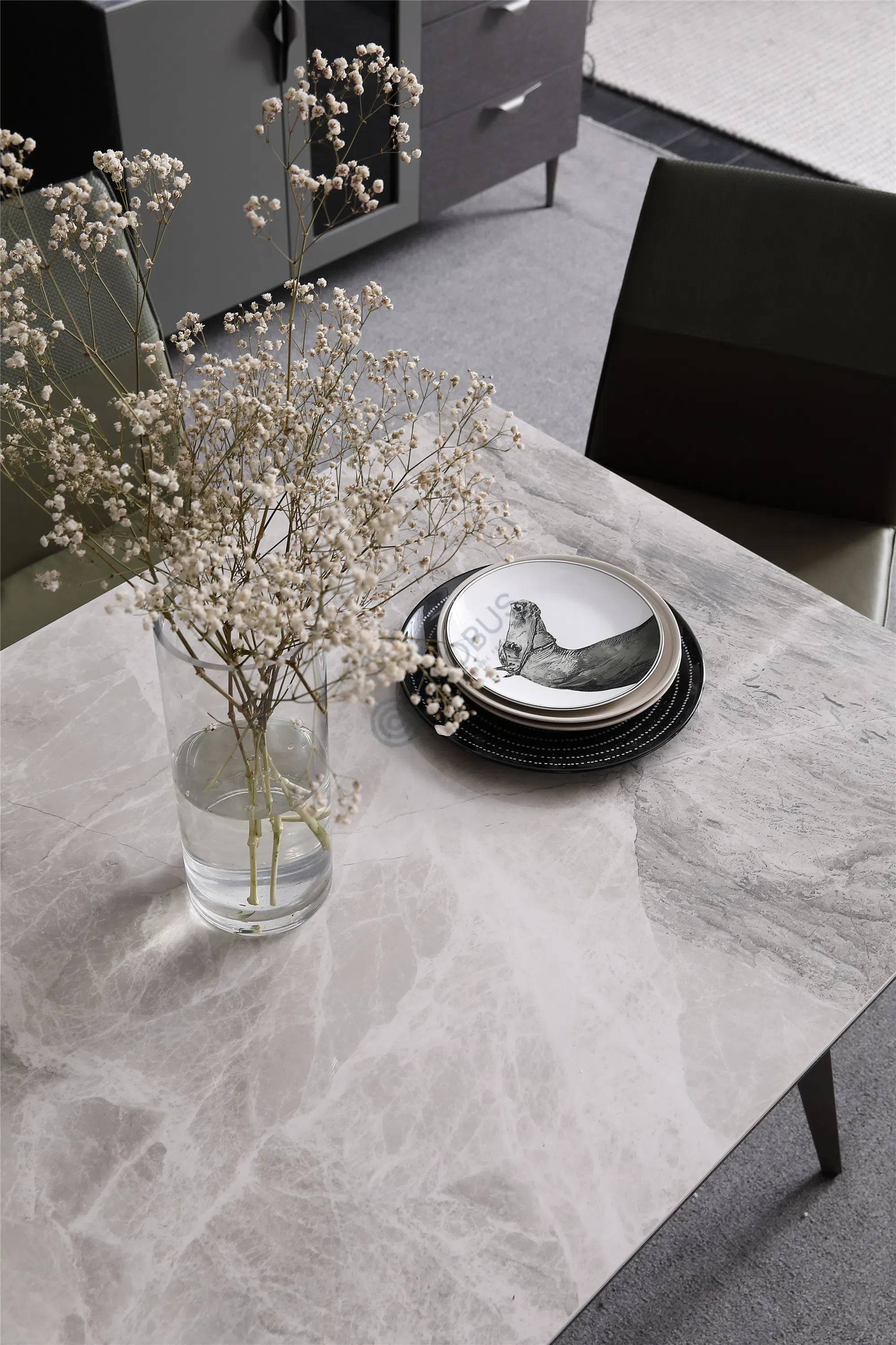 Dining table NATUZZI ITALIA Plettro