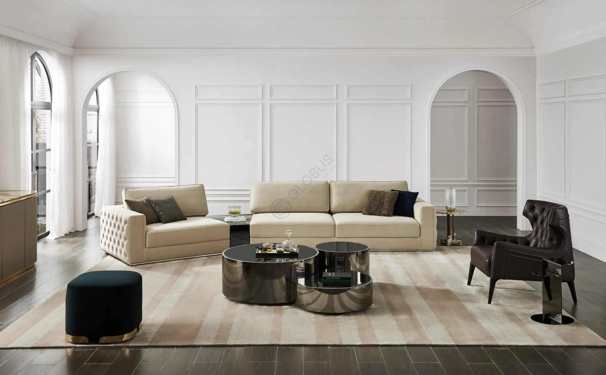 Coffee table BIZZOTTO Ikat 165