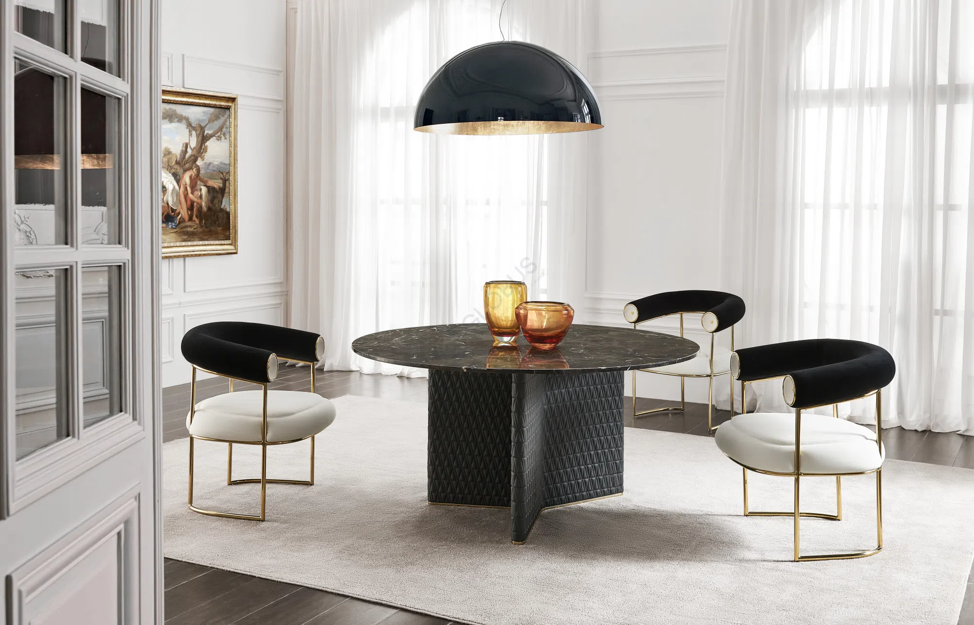 Dining chair VERSACE Medusa Carezza