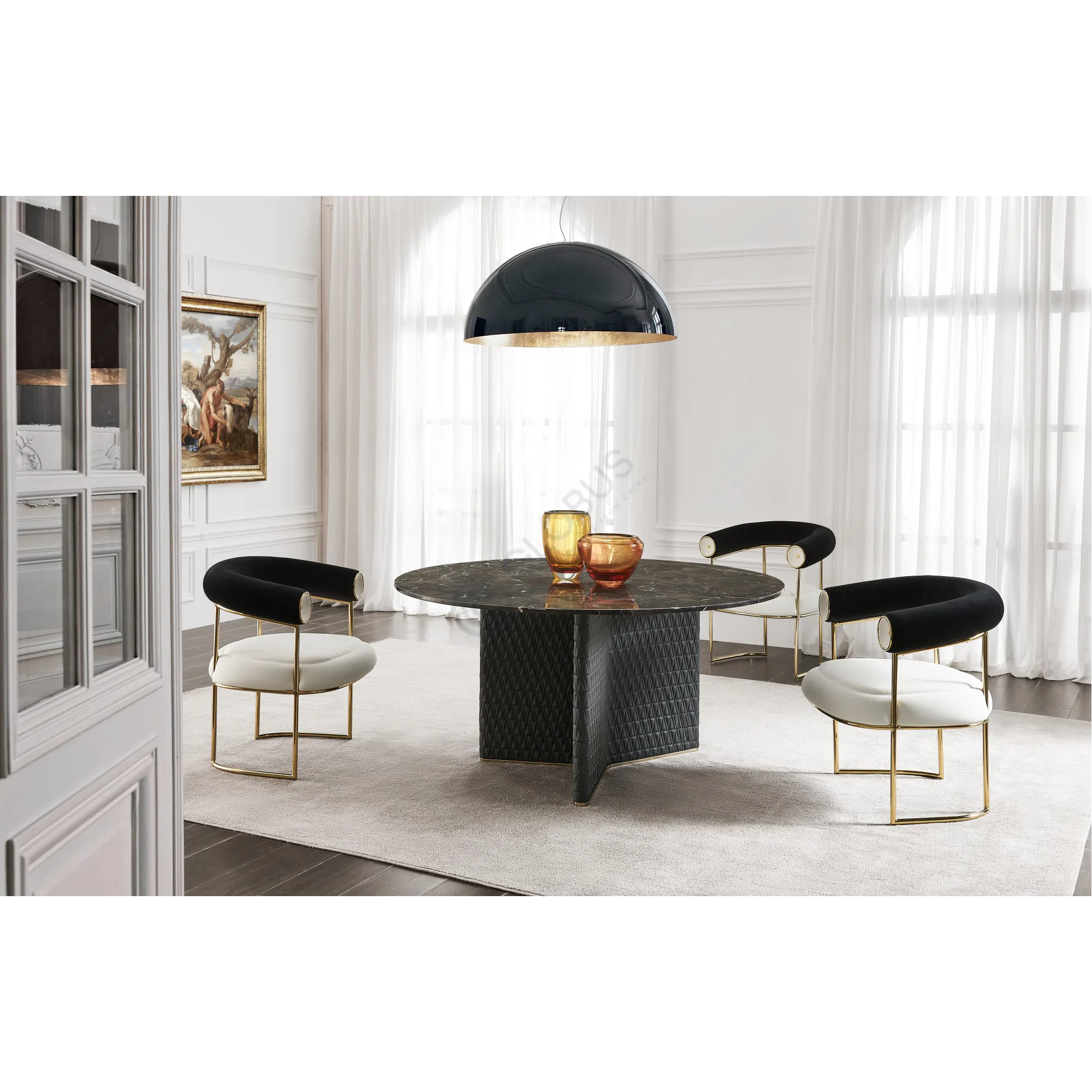 Dining chair VERSACE Medusa Carezza