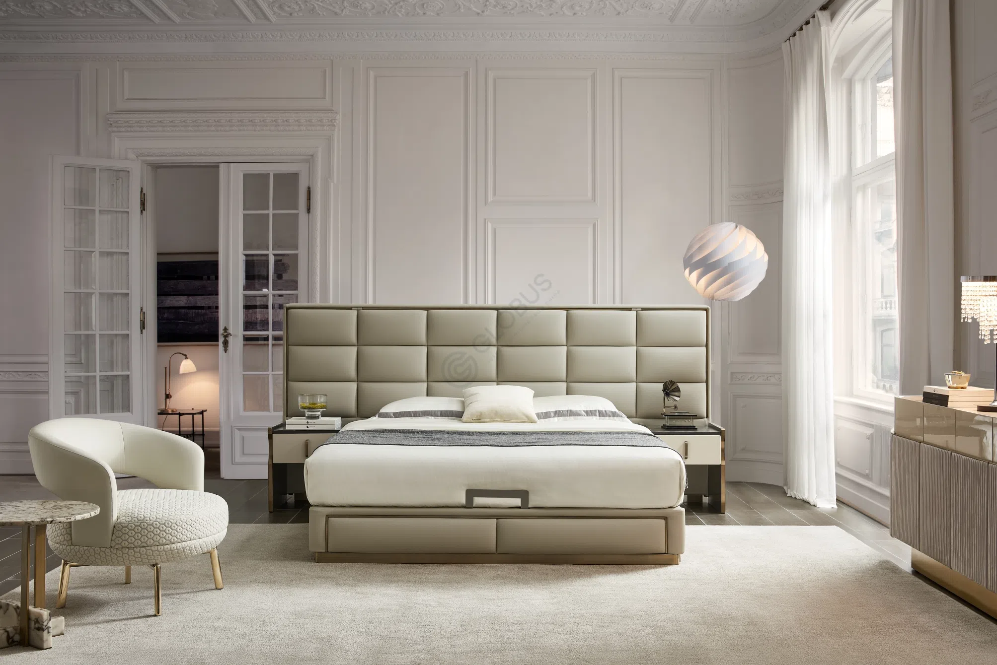 Bedside table CAPITAL COLLECTION Trilogy