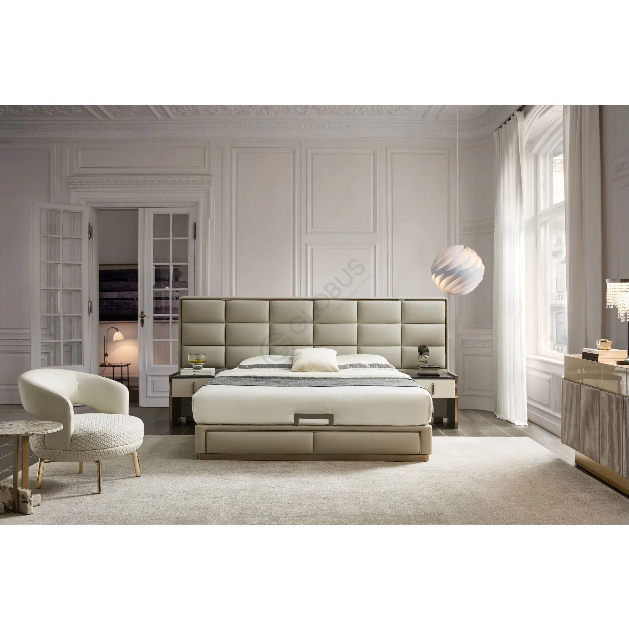 Bedside table CAPITAL COLLECTION Trilogy