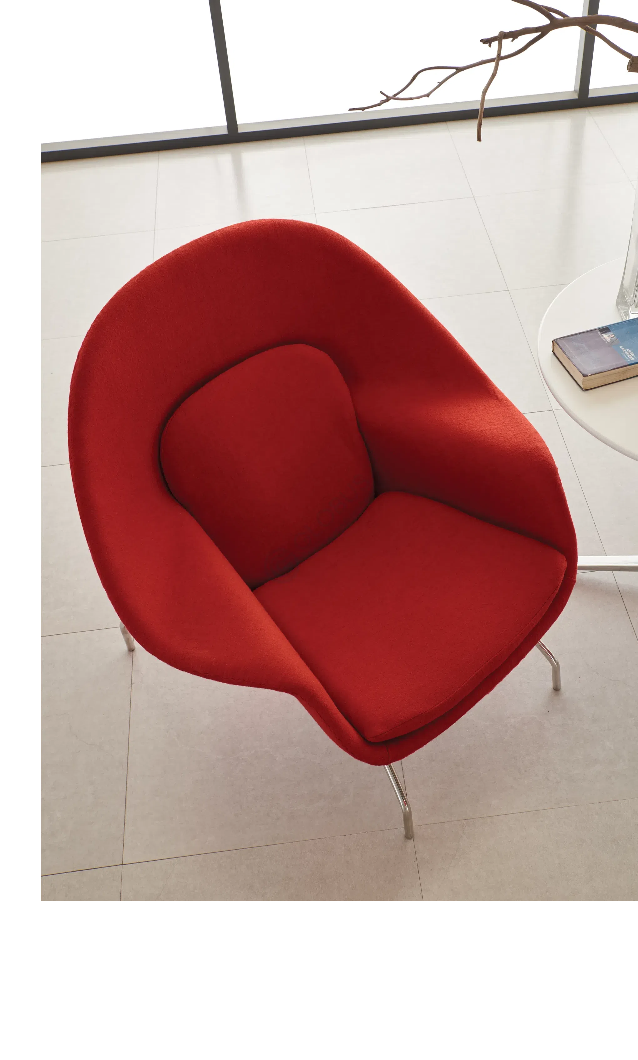 Office armchair KNOLL Womb