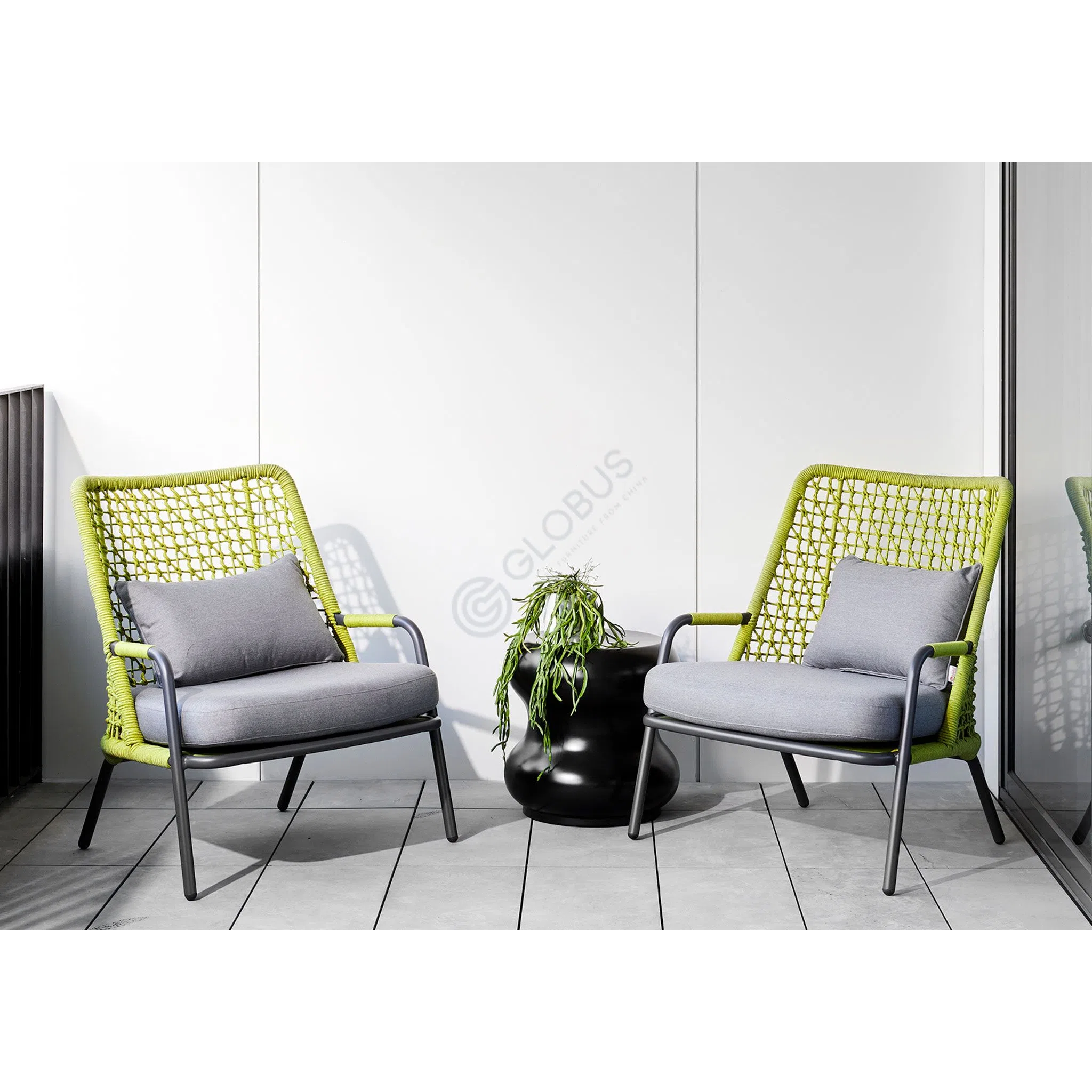 Outdoor armchair Ghino