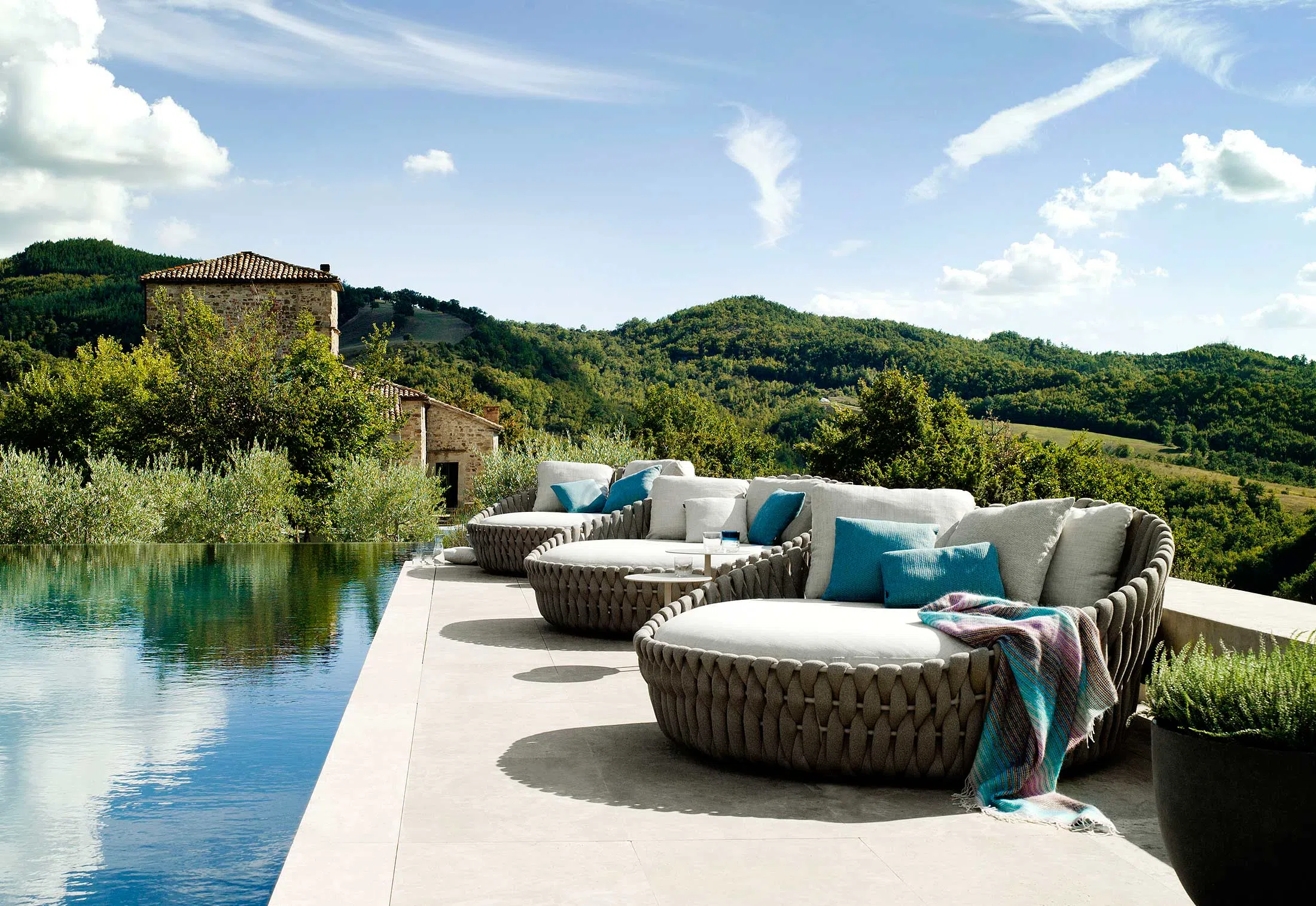 Outdoor sofa TRIBU Tosca