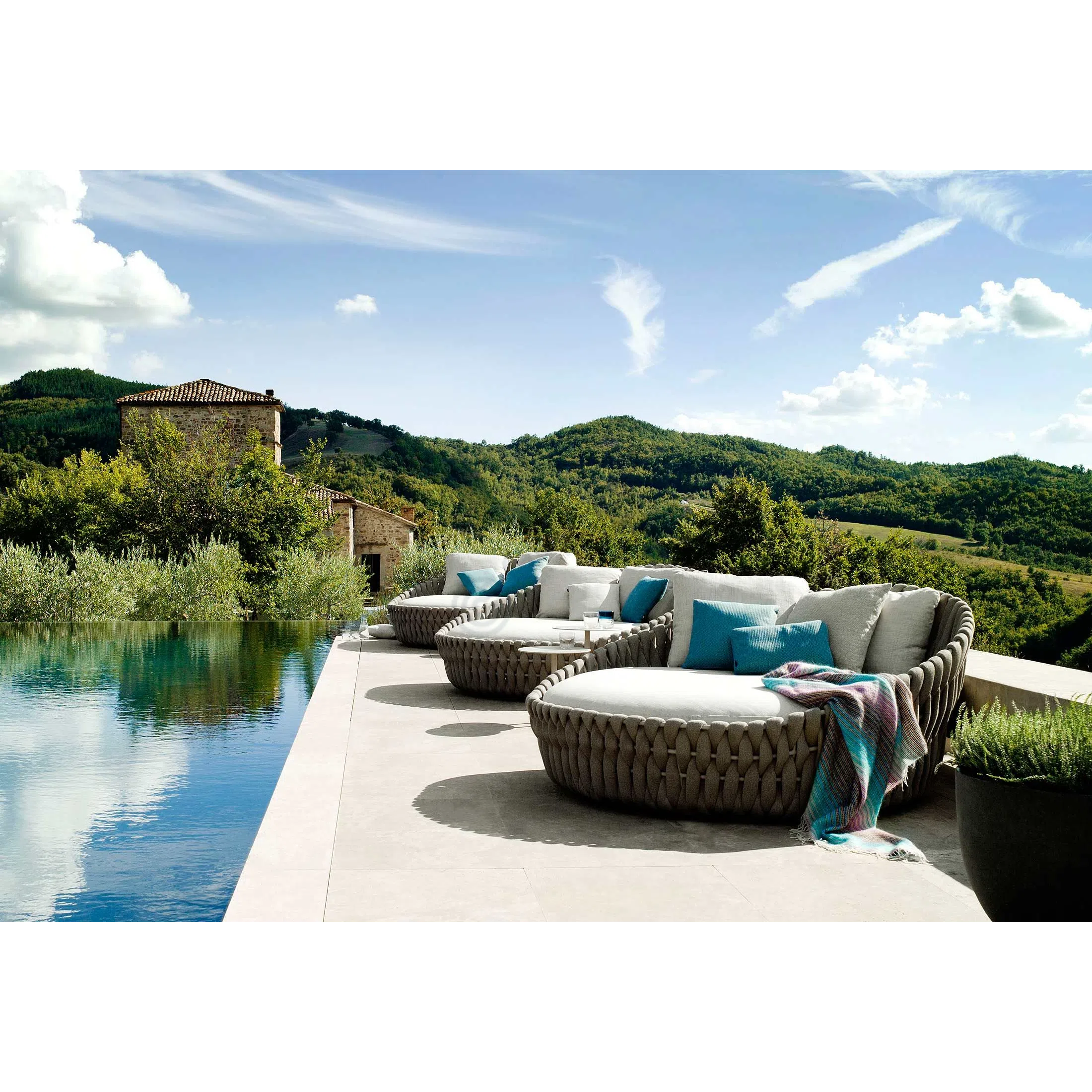 Outdoor sofa TRIBU Tosca
