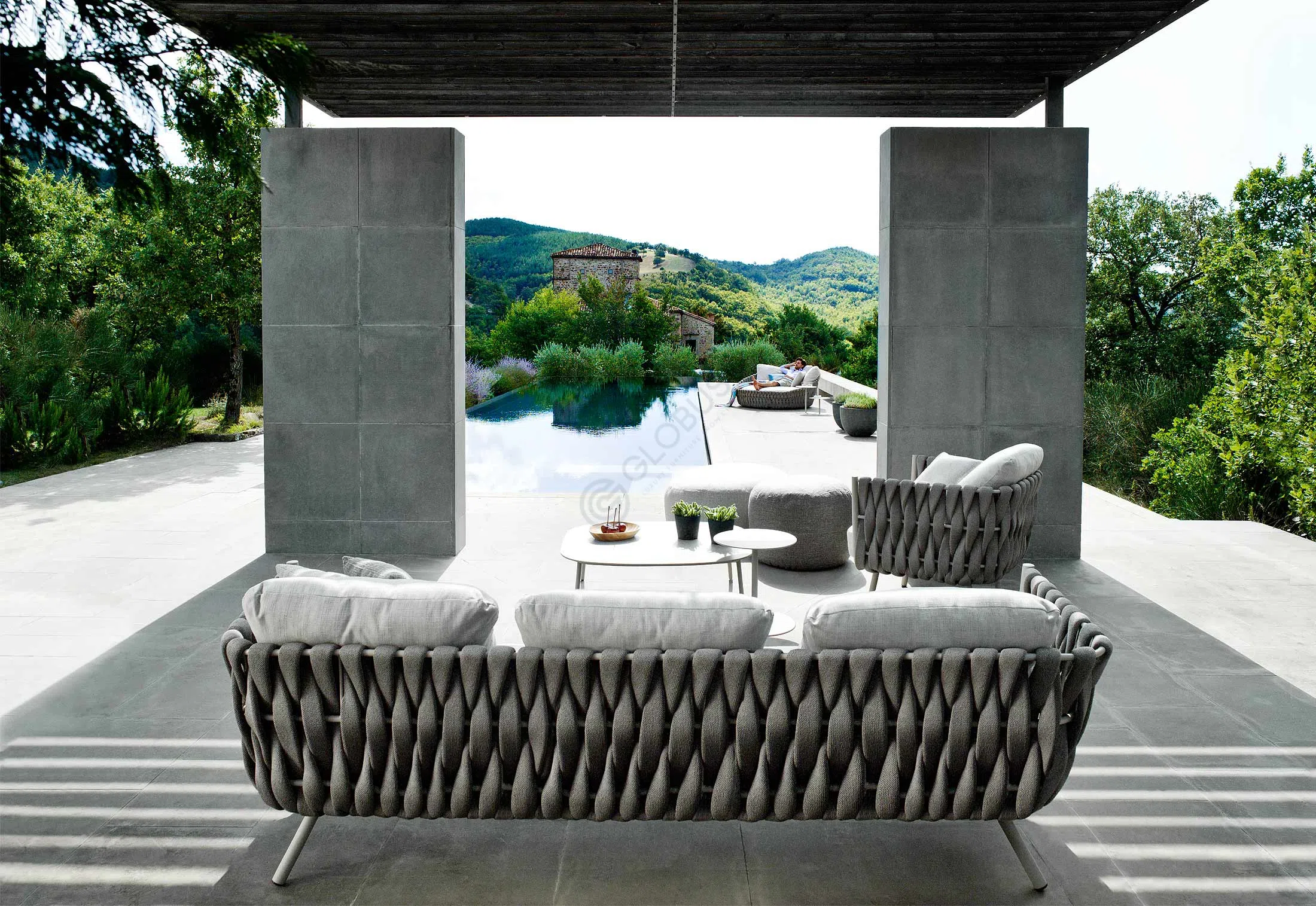 Outdoor sofa TRIBU Tosca