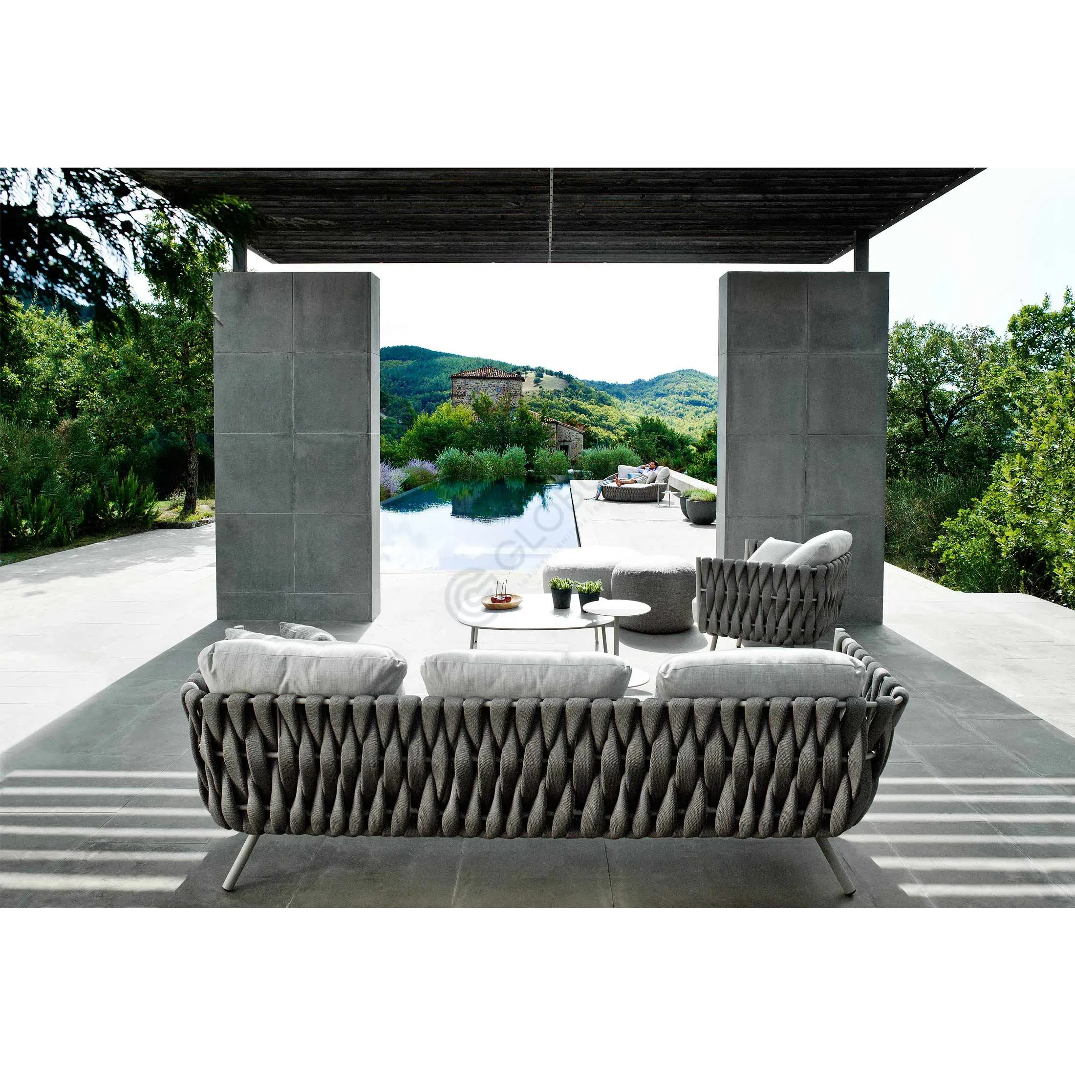 Outdoor sofa TRIBU Tosca
