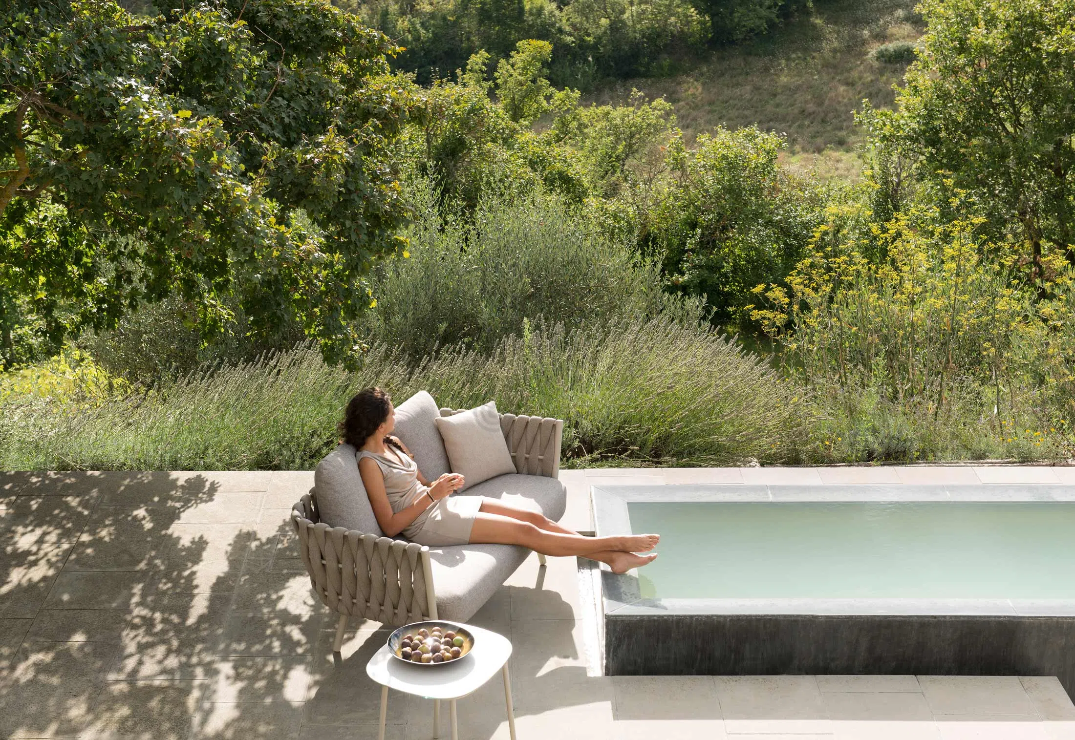 Outdoor sofa TRIBU Tosca