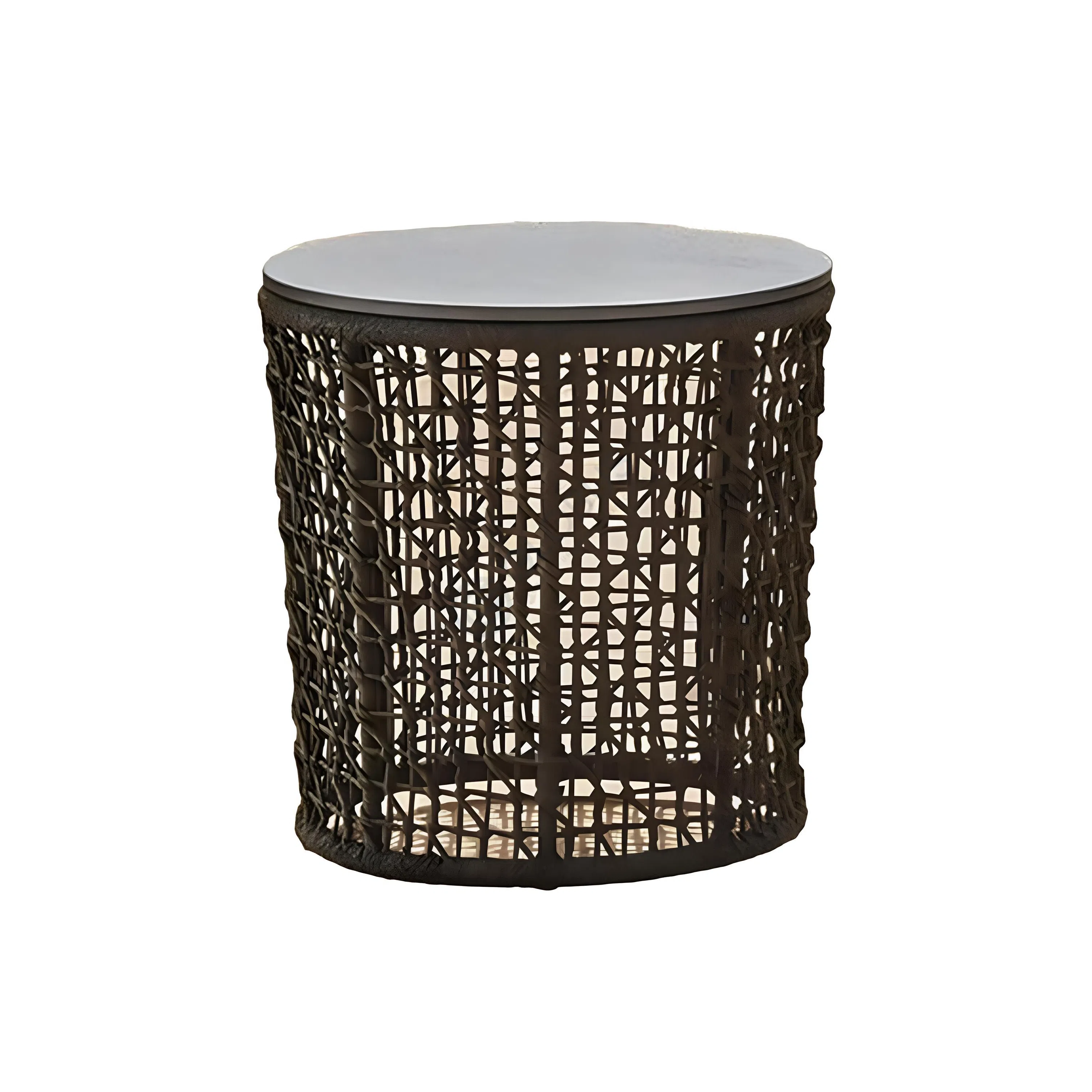 Outdoor side table VARASCHIN Emma Cross
