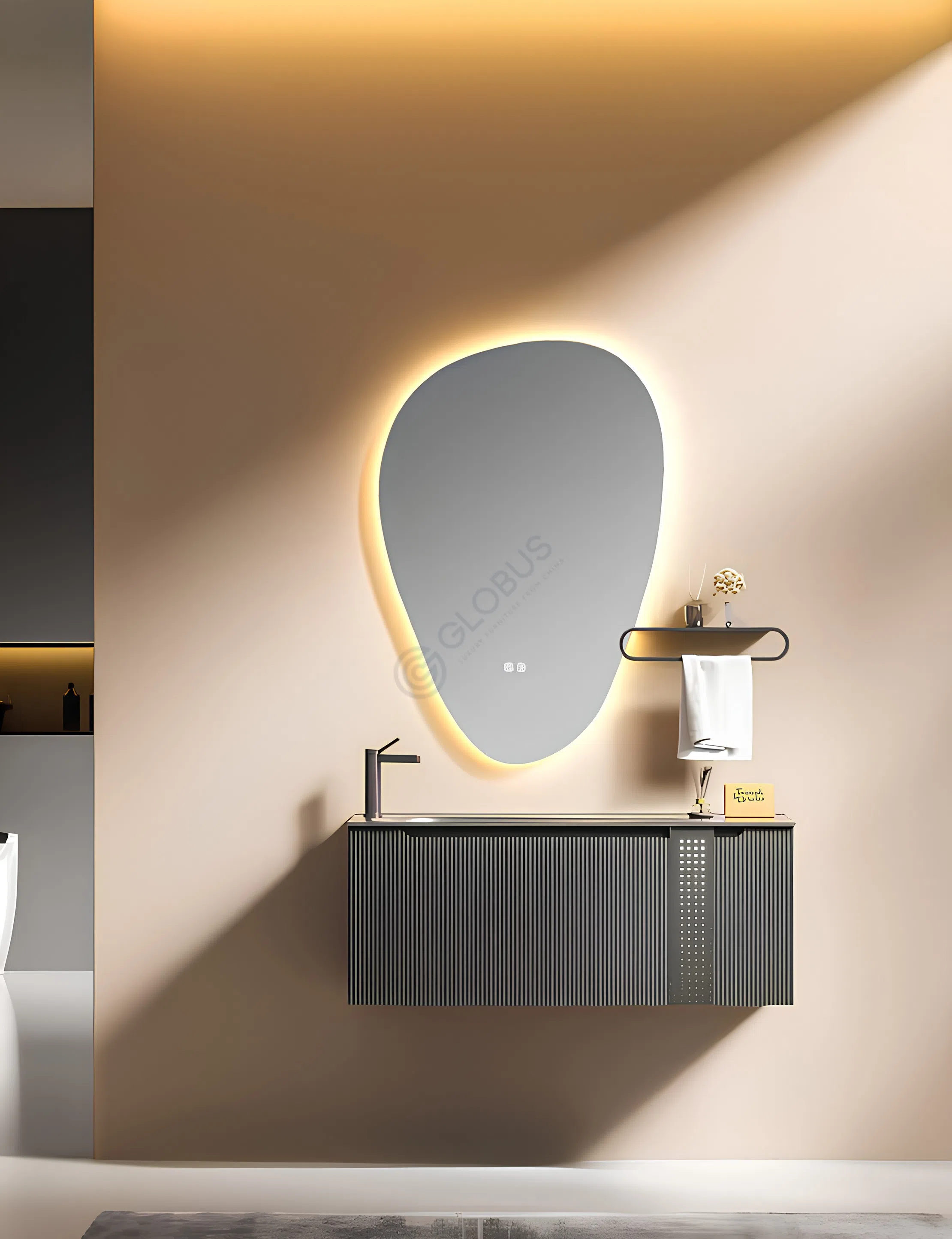 Bathroom cabinet Biscotto