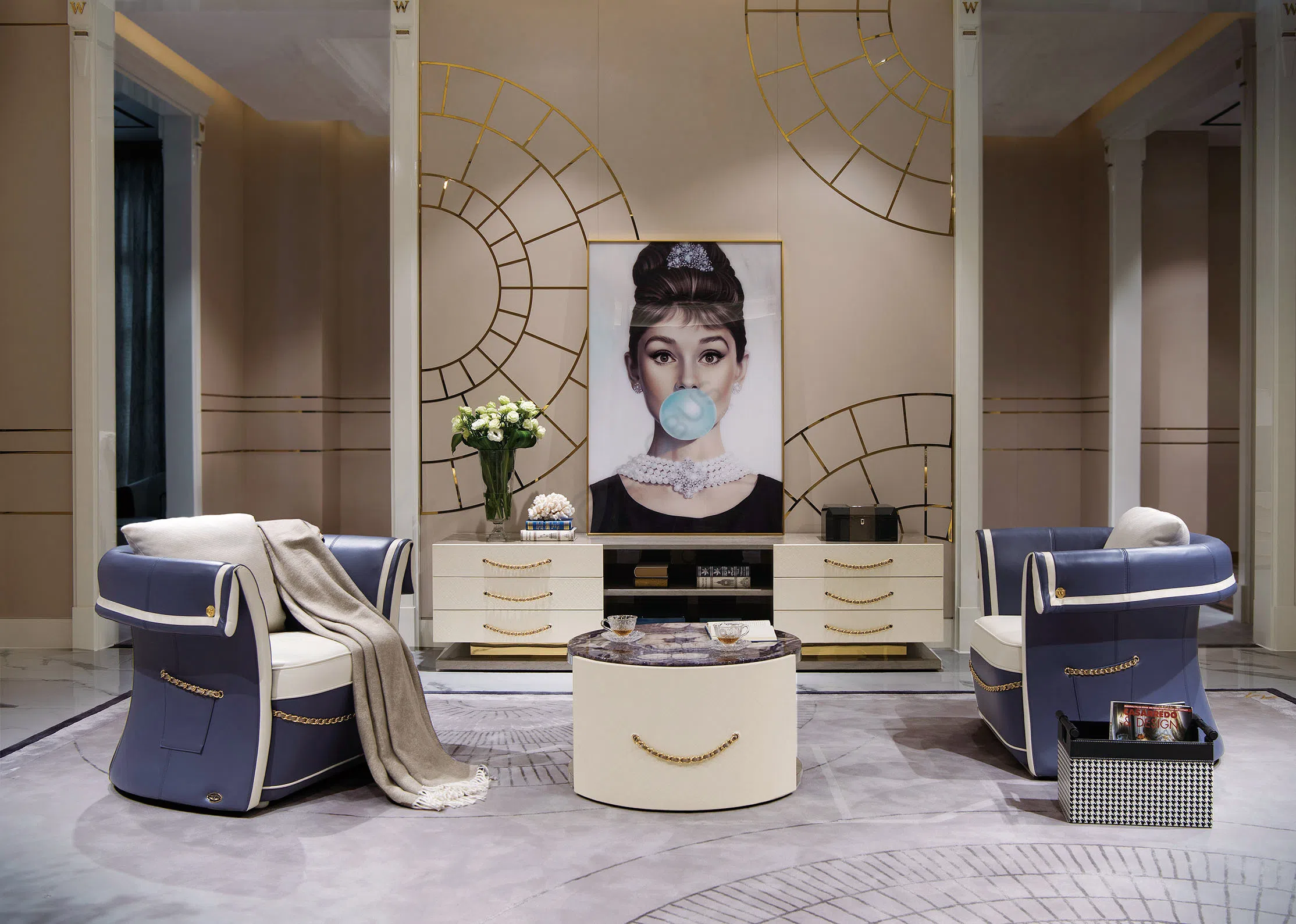 Armchair COLOMBO STILE Rue Cambon