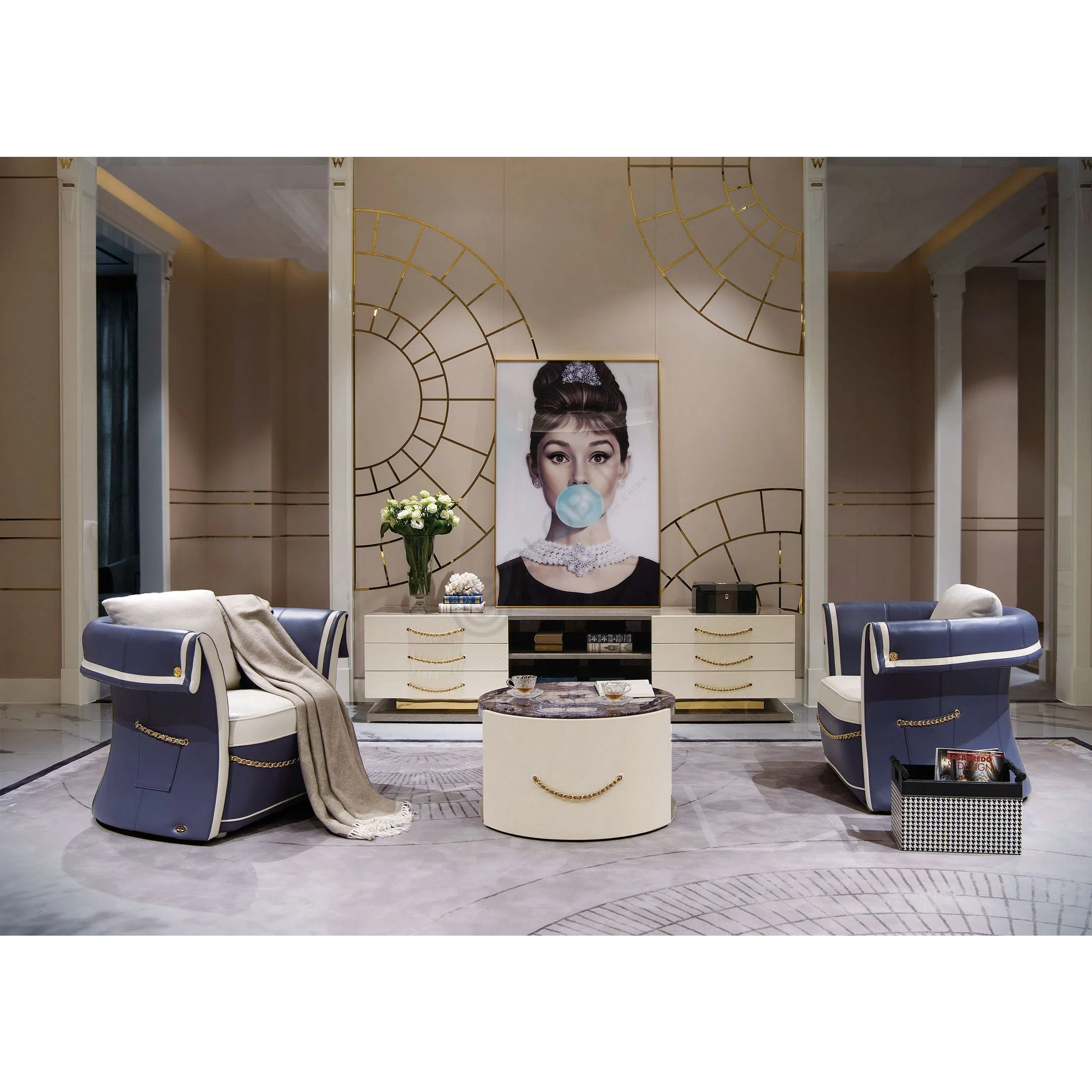 Armchair COLOMBO STILE Rue Cambon