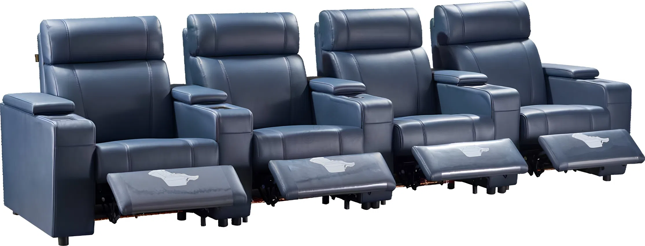 Reclining sofa Tripes