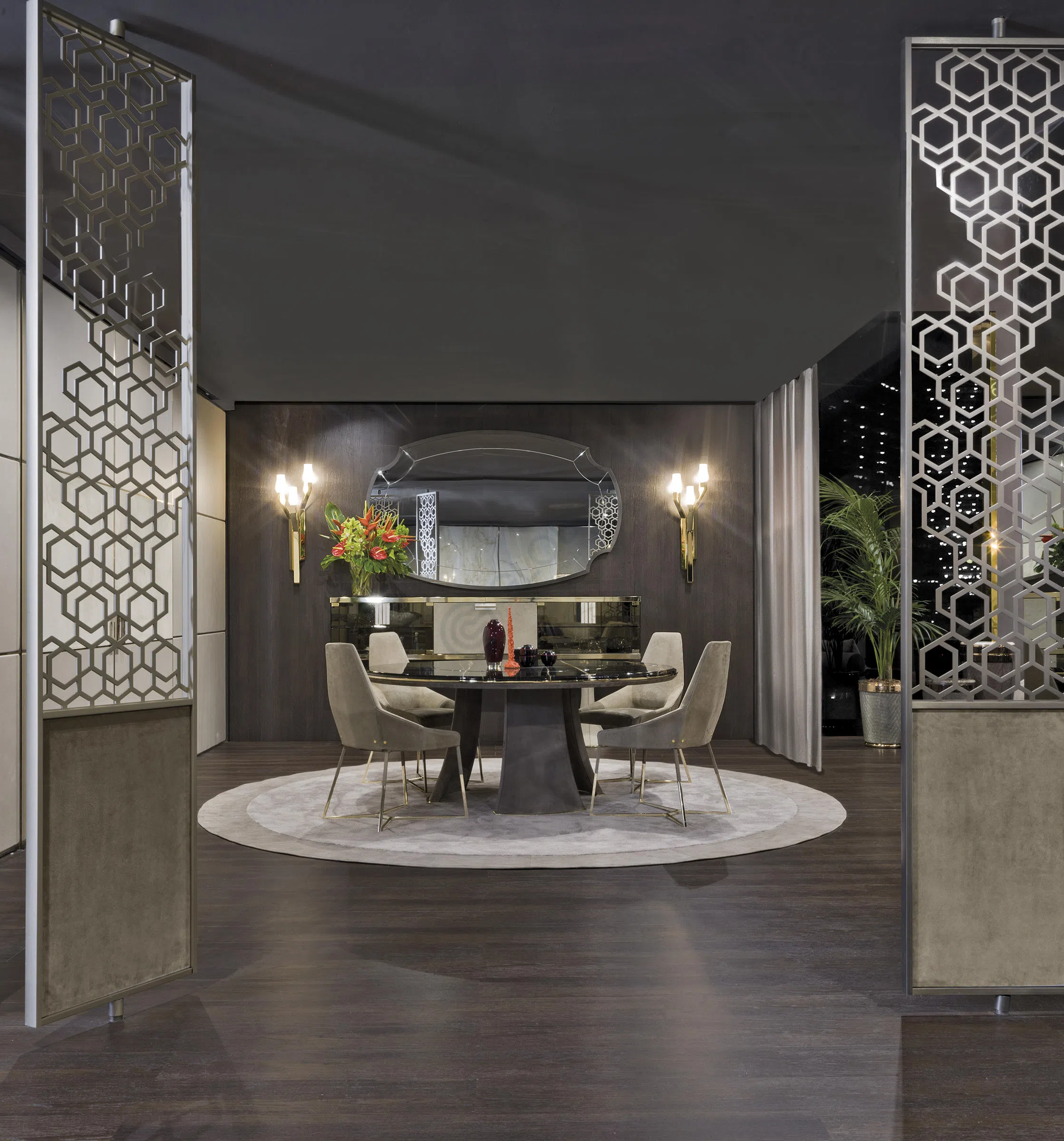 Folding screen LONGHI Rotary