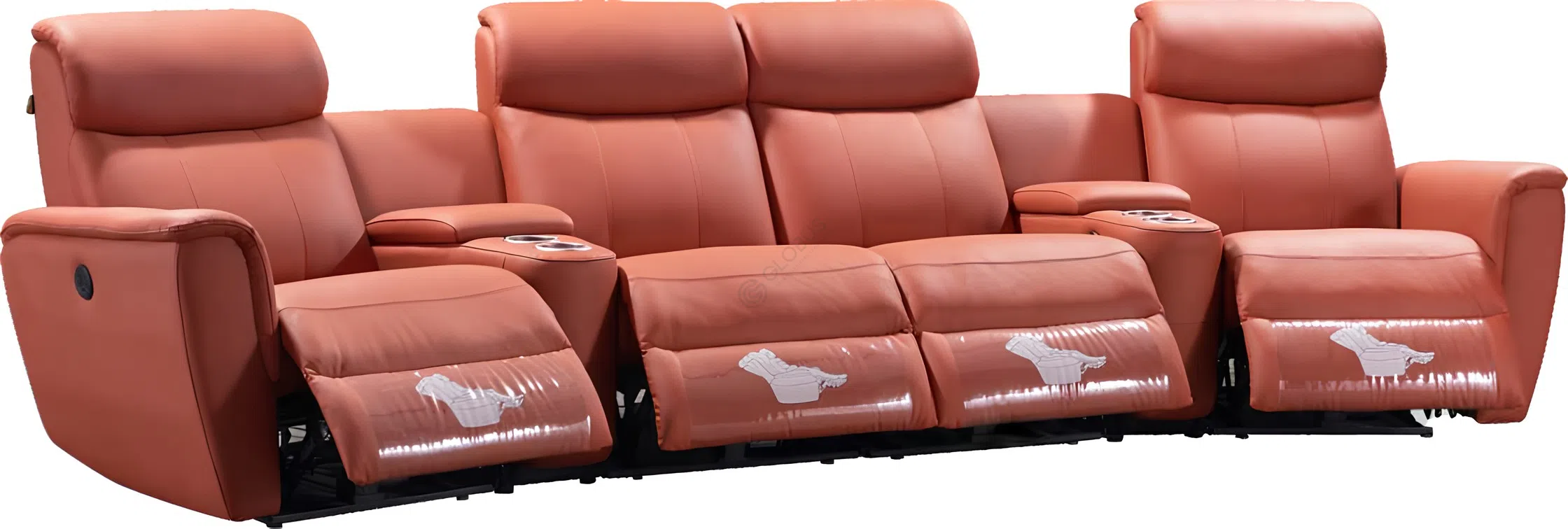 Reclining sofa Viam