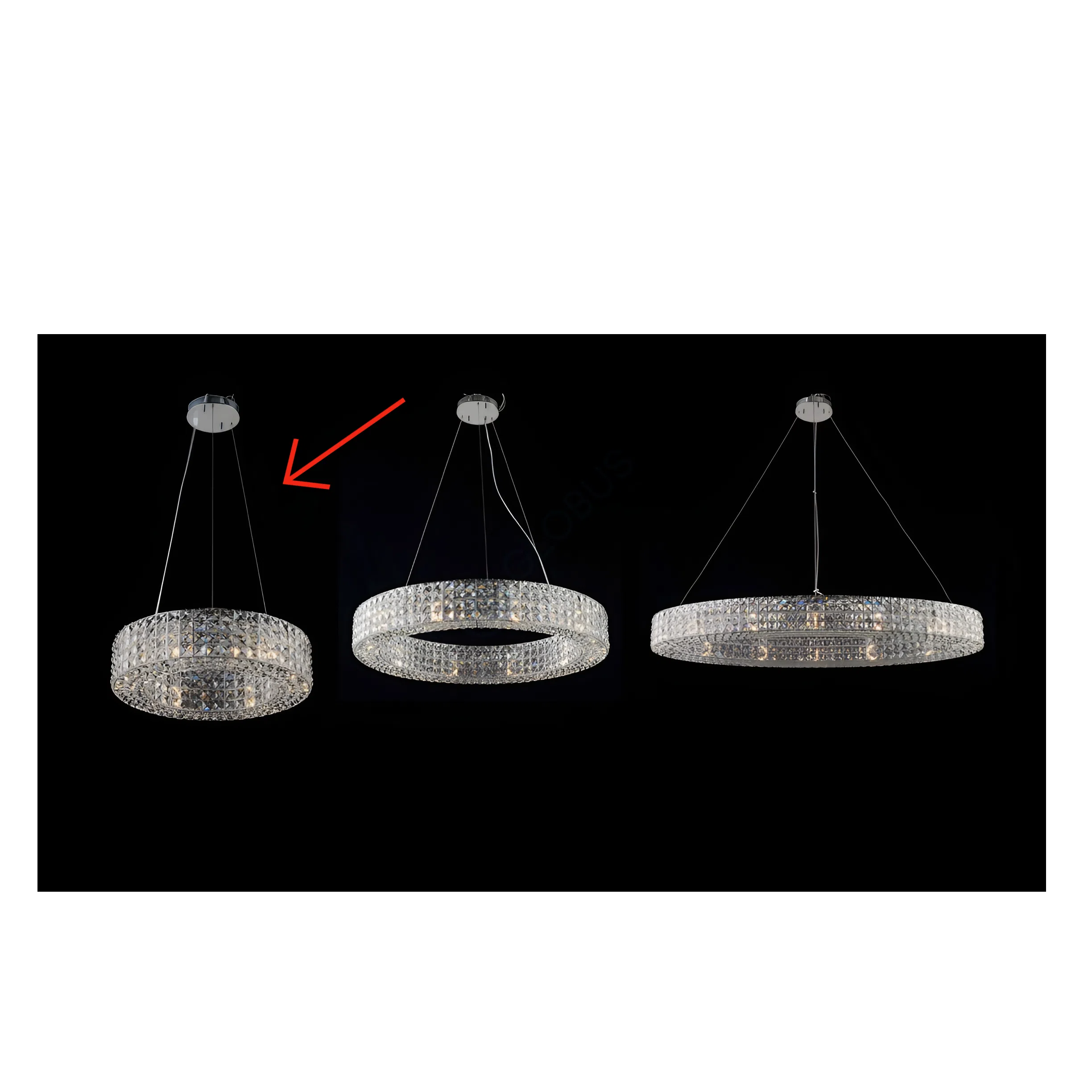 Chandelier Aumenti