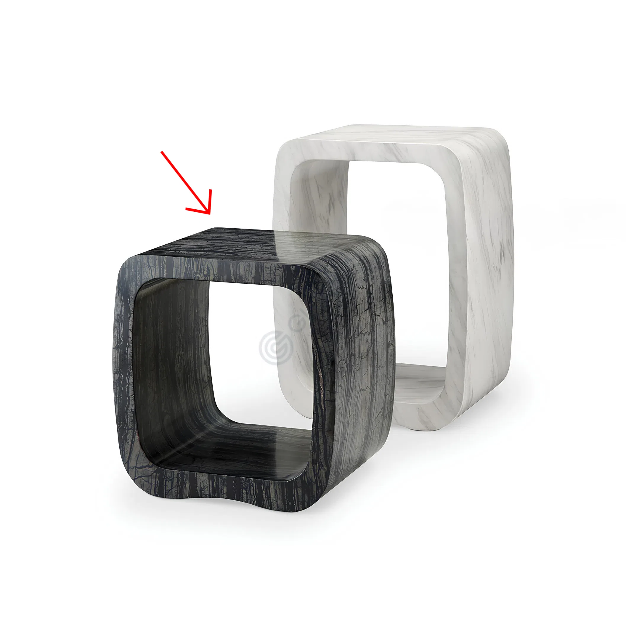 Side table HOLLY HUNT Bell Pepper