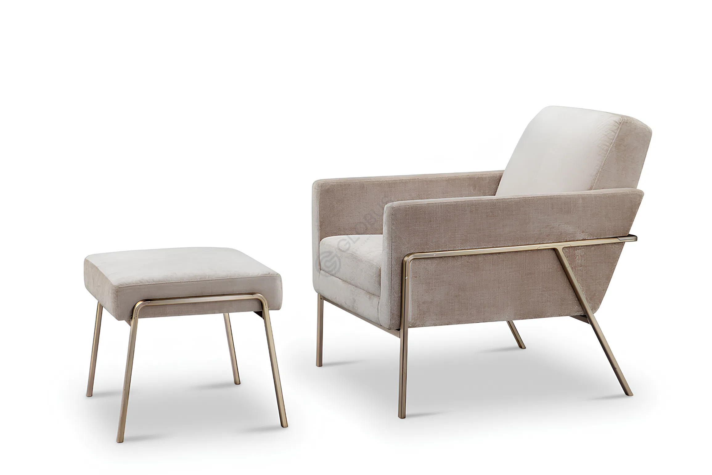 Pouf HOLLY HUNT Stilt Coupe