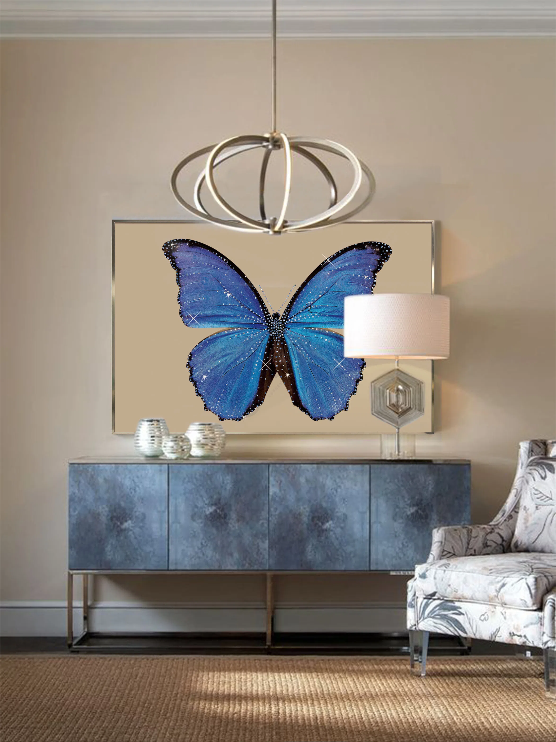 Painting VISIONNAIRE Farfalla