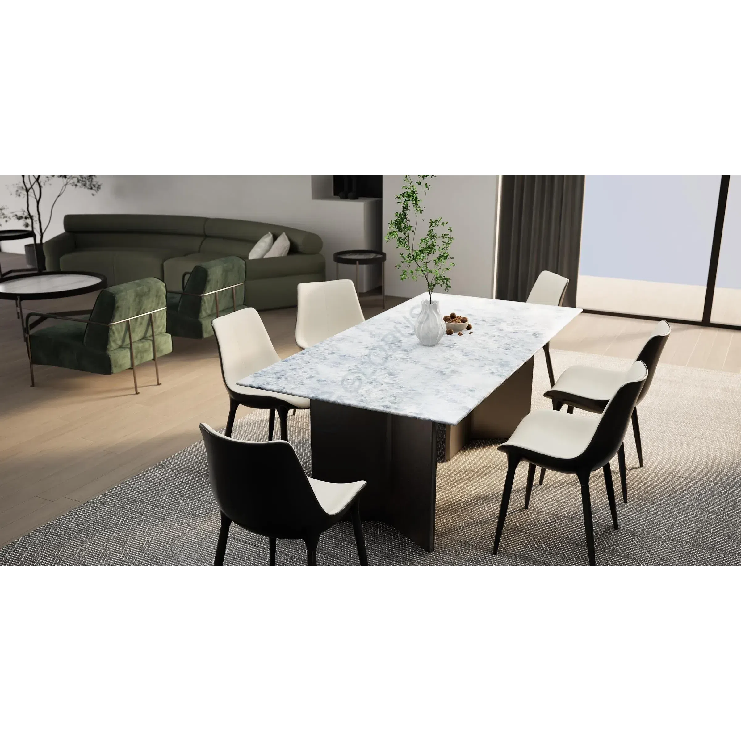 Dining table MINOTTI Marvin