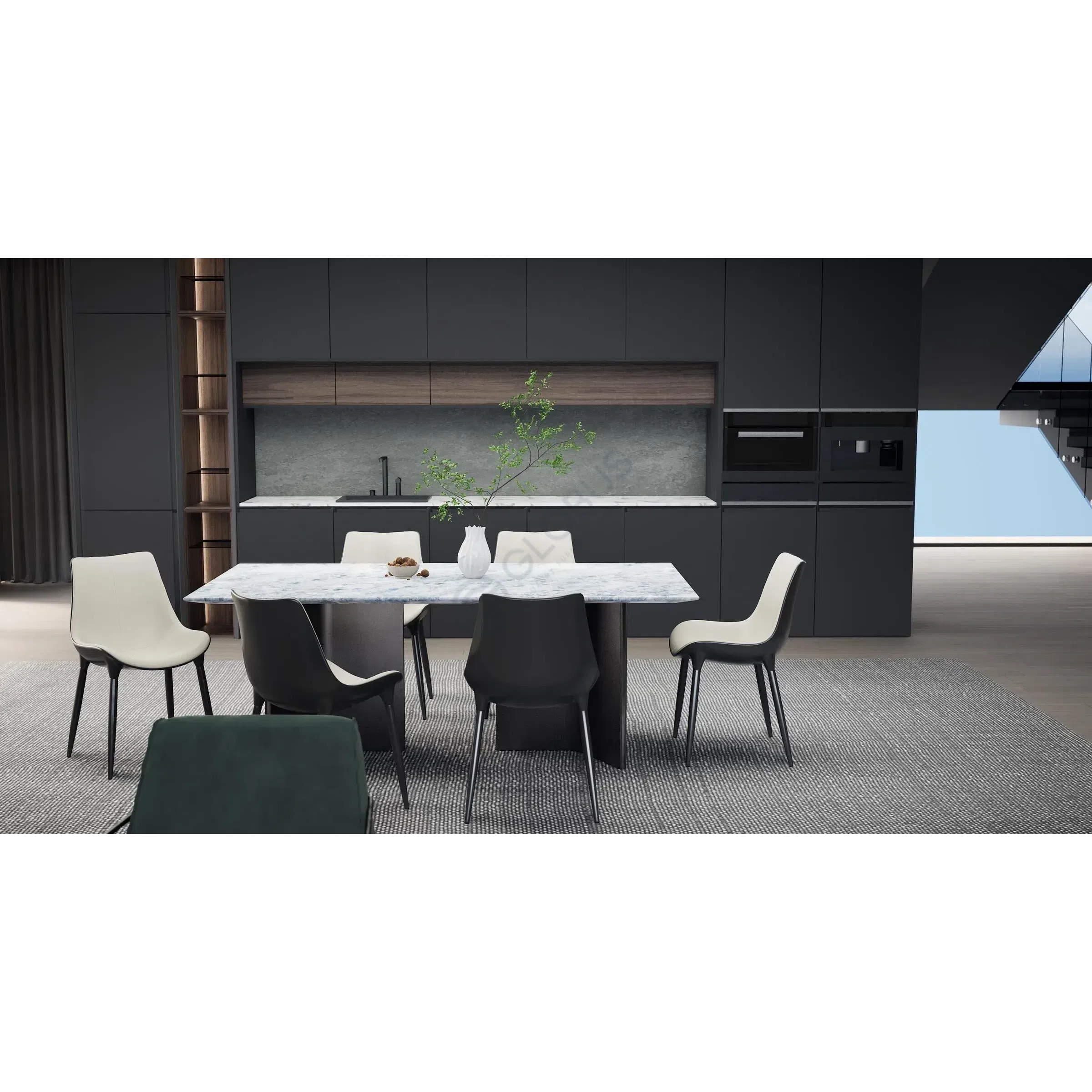 Dining table MINOTTI Marvin