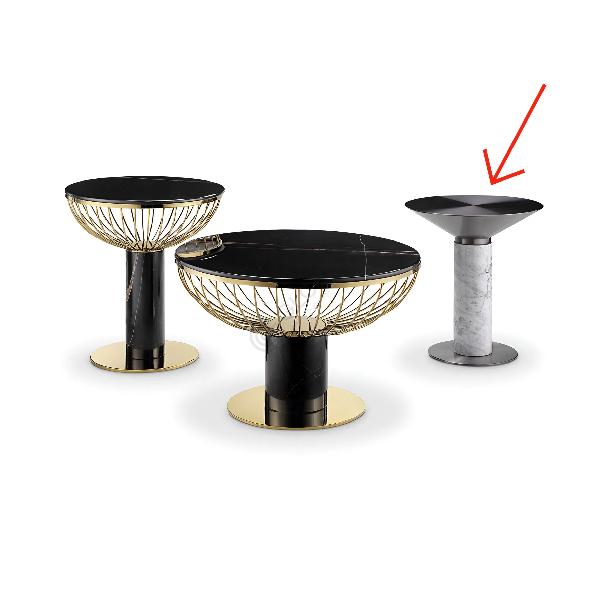 Side table Amoureux