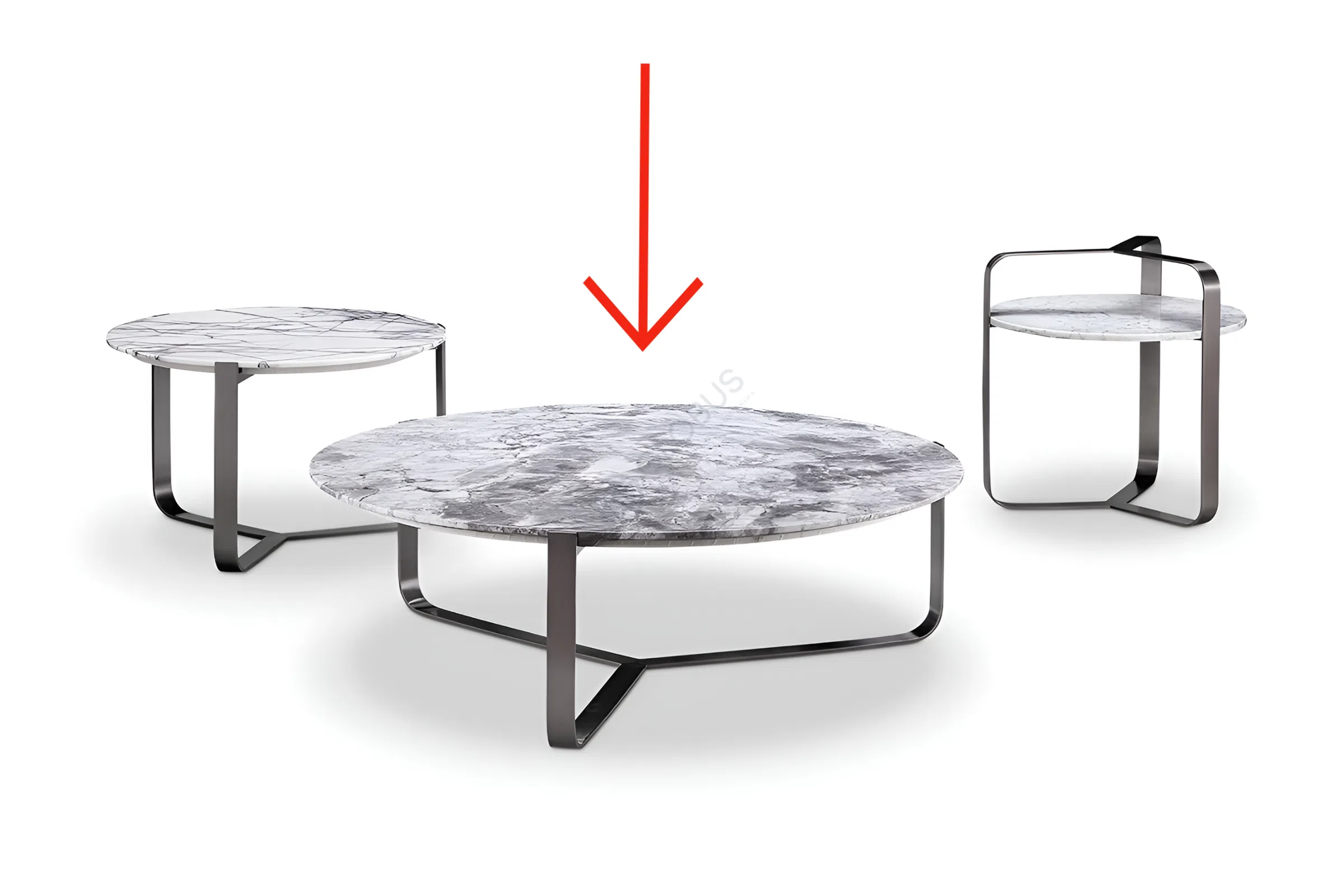 Coffee table FLOU Yari