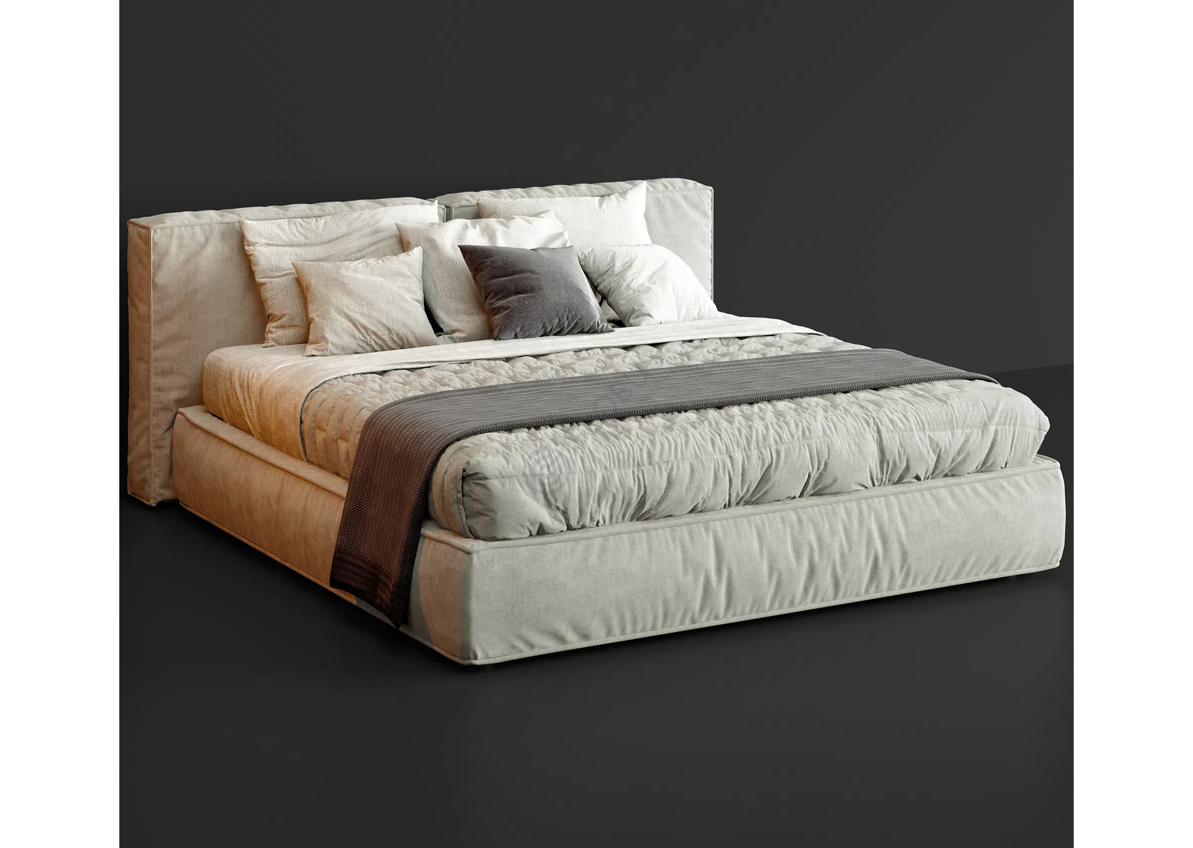 Bed DITRE ITALIA Flann