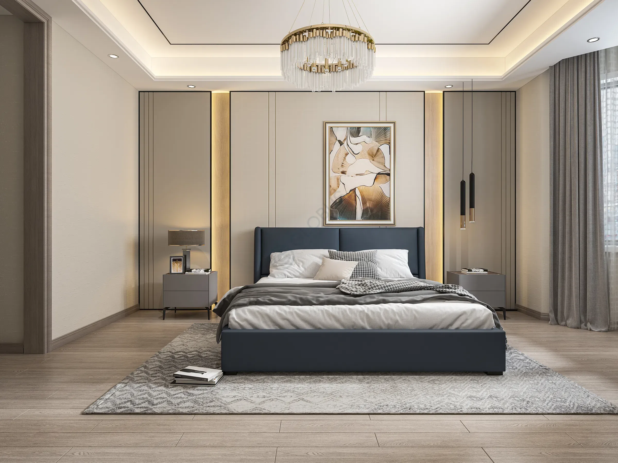 Bed NATUZZI ITALIA Fenice