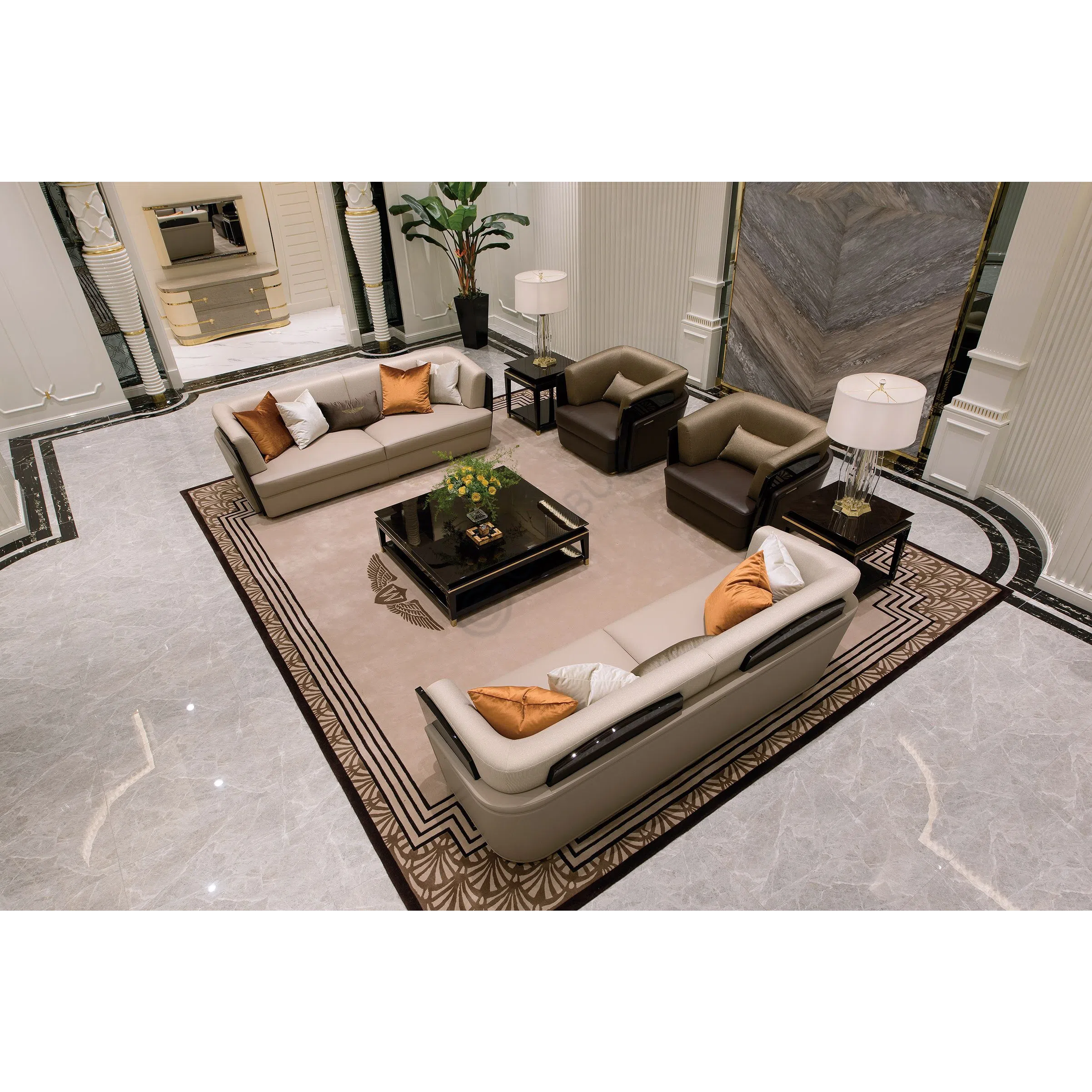 Armchair TURRI Blanche