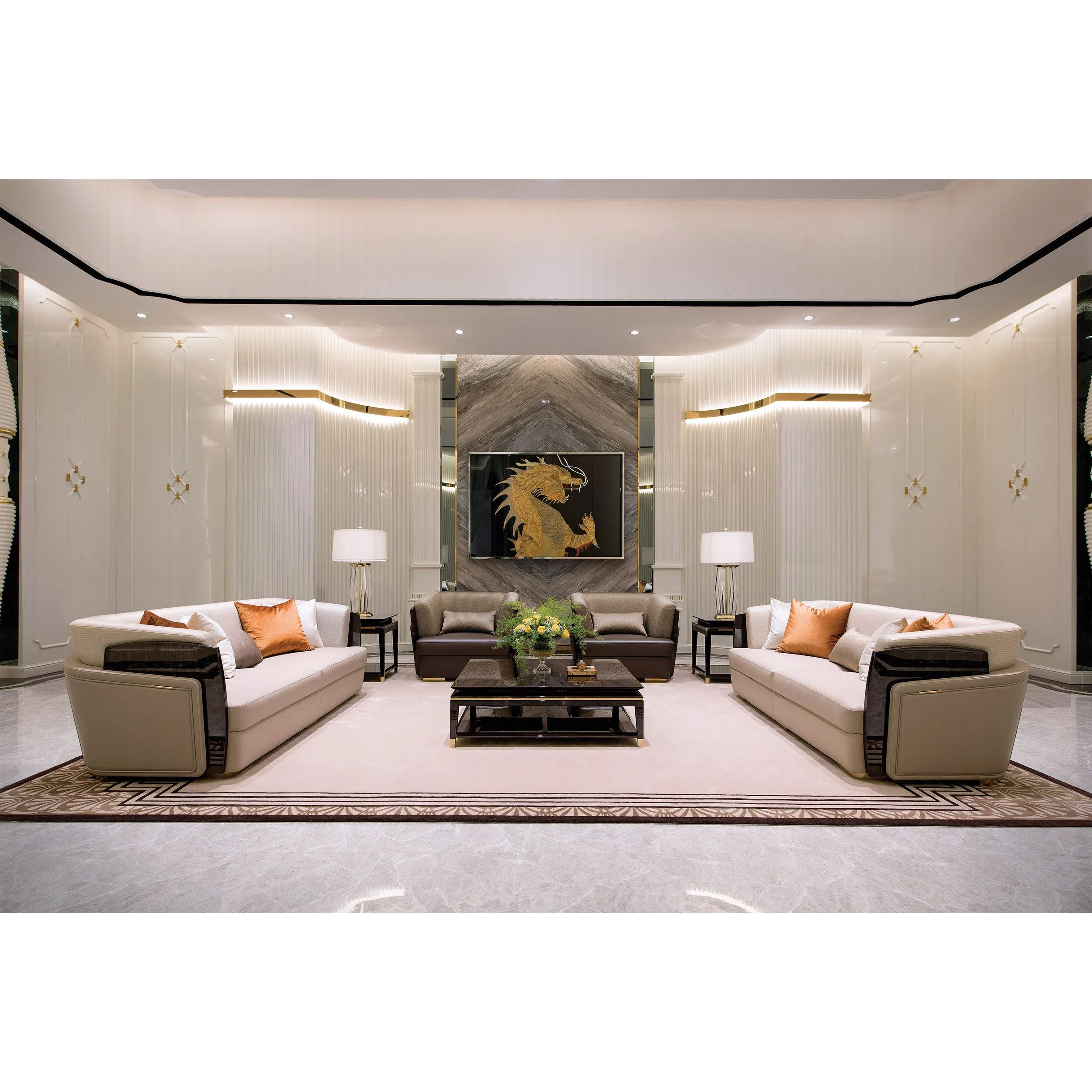 Armchair TURRI Blanche