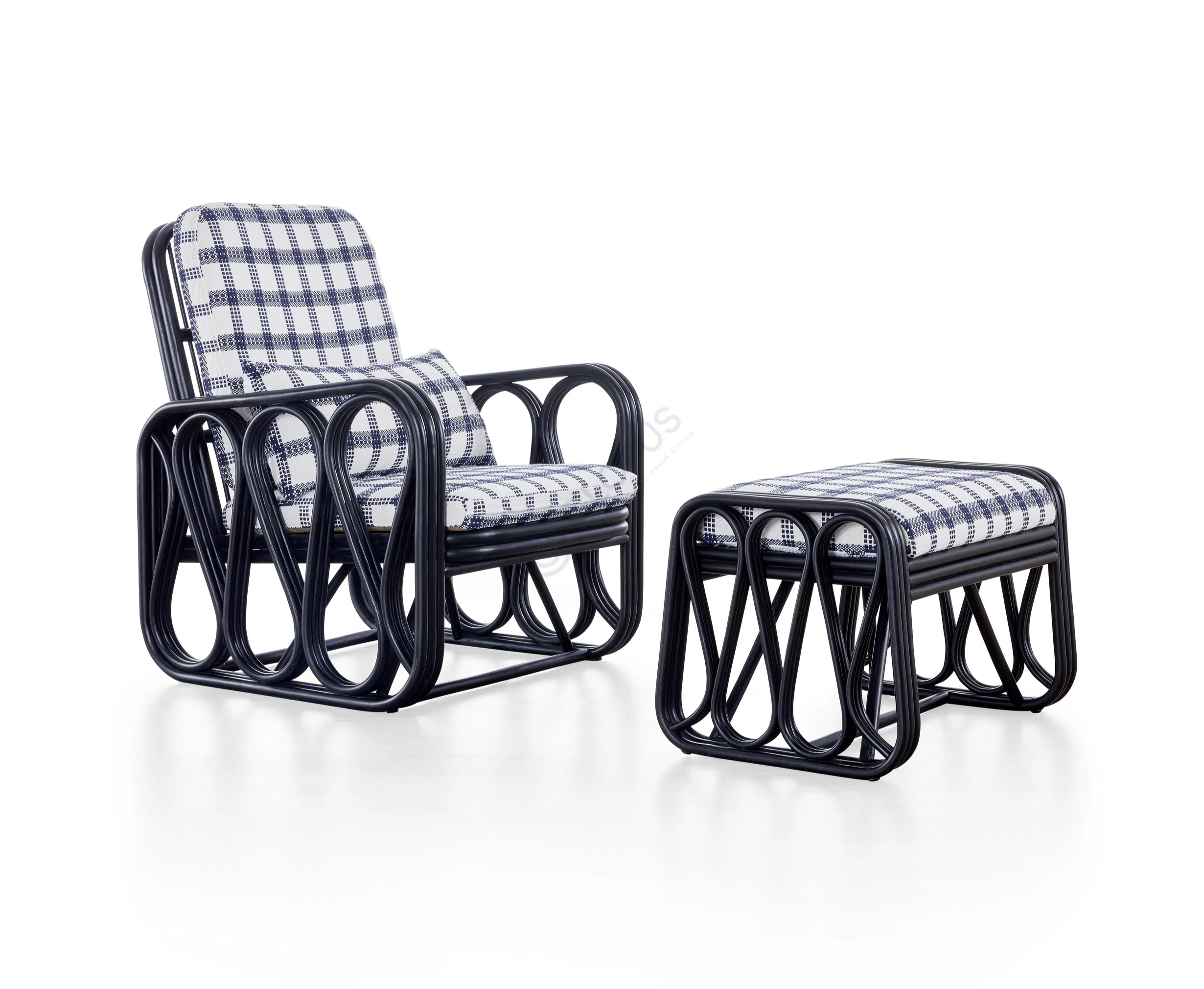 Armchair JONATHAN ADLER Riviera Lounge