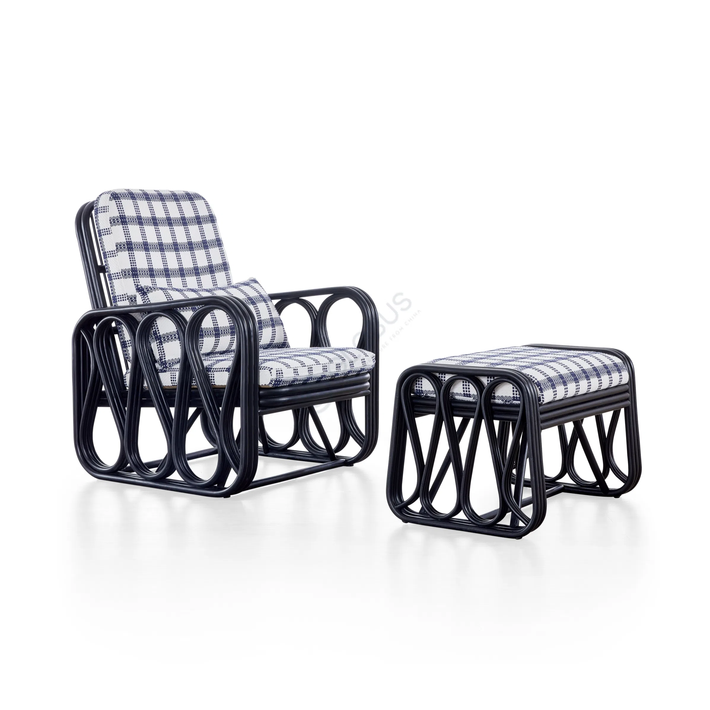 Armchair JONATHAN ADLER Riviera Lounge