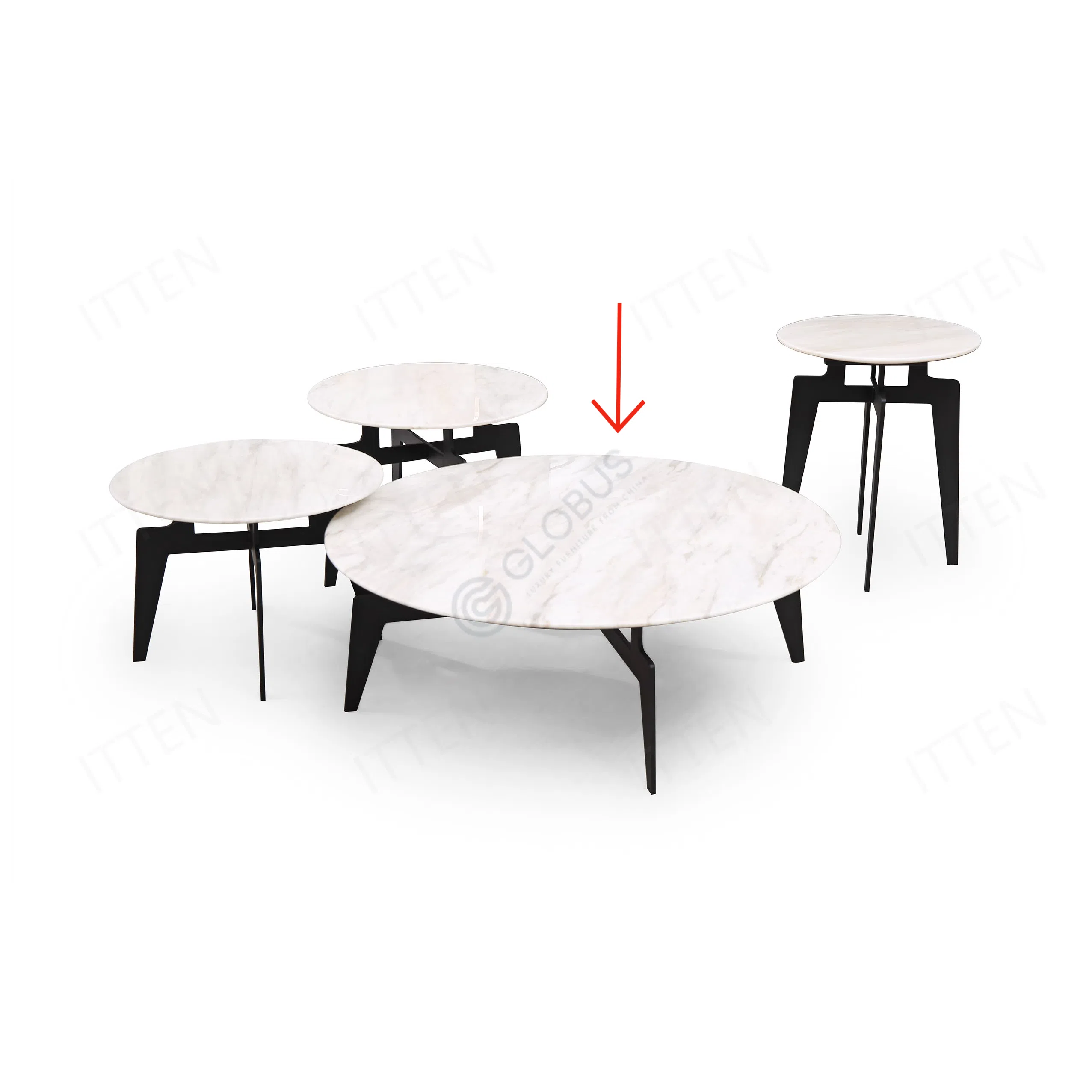 Coffee table POLIFORM Tribeca