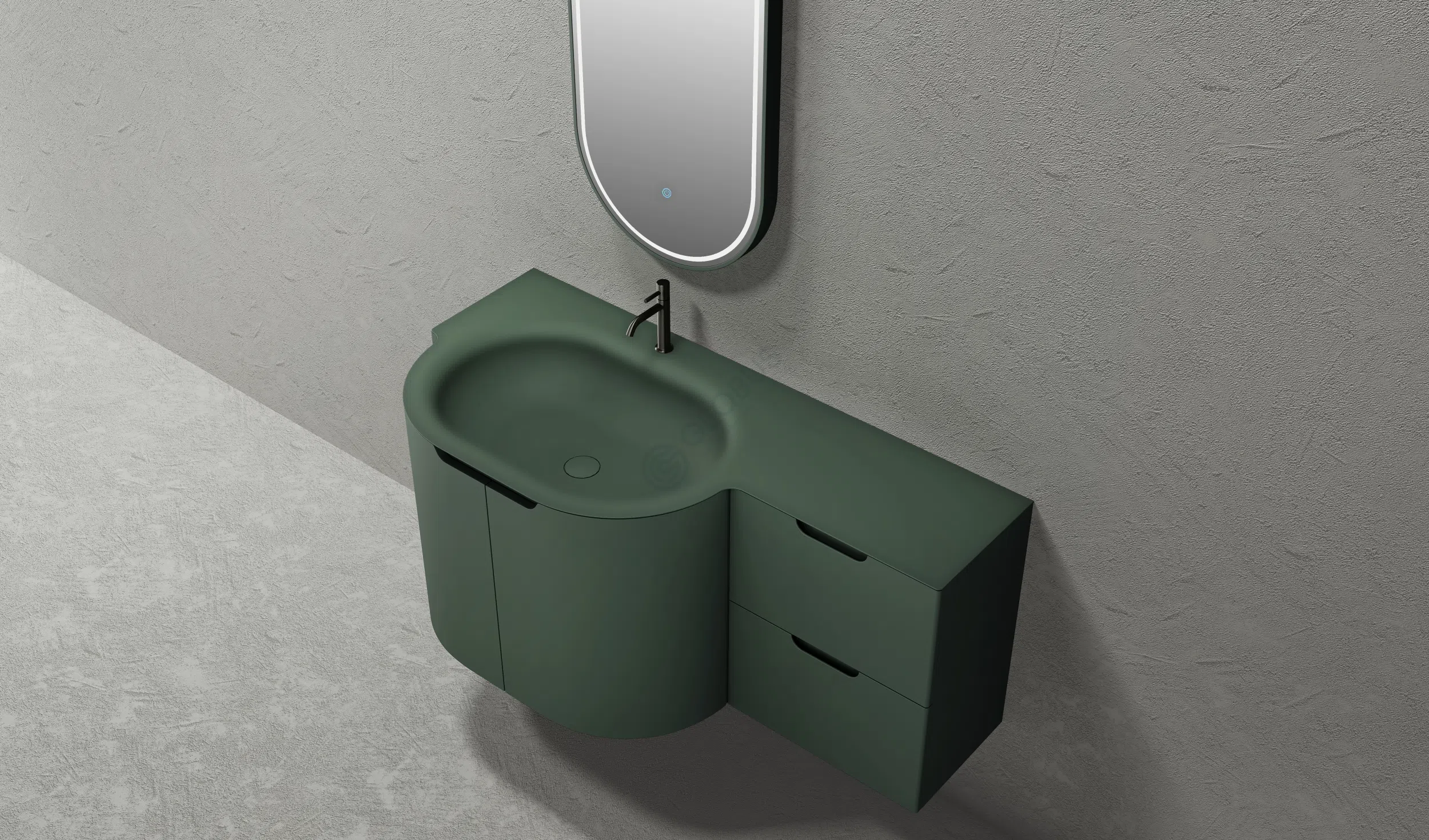 Bathroom cabinet Xalicia