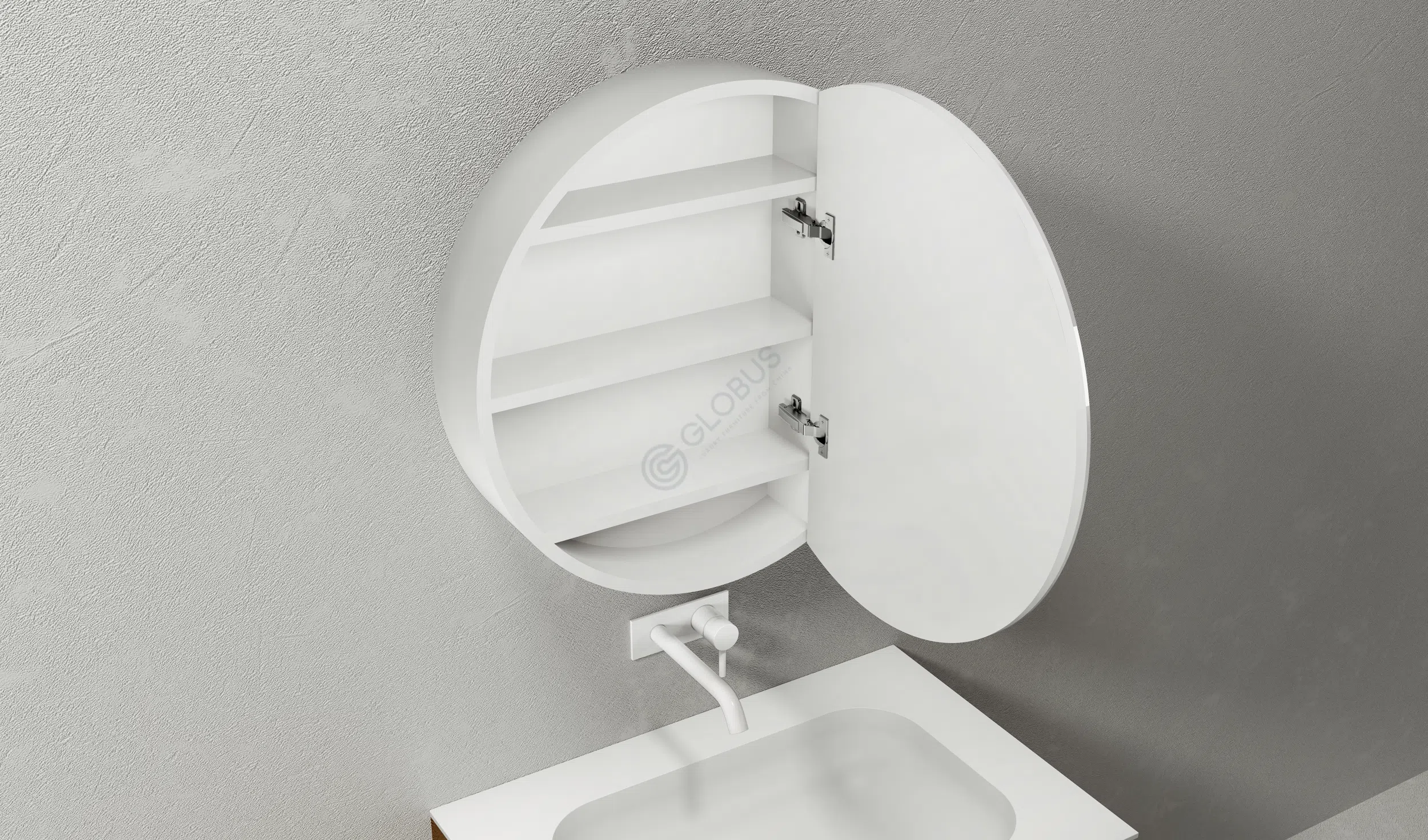 Bathroom shelf Signore