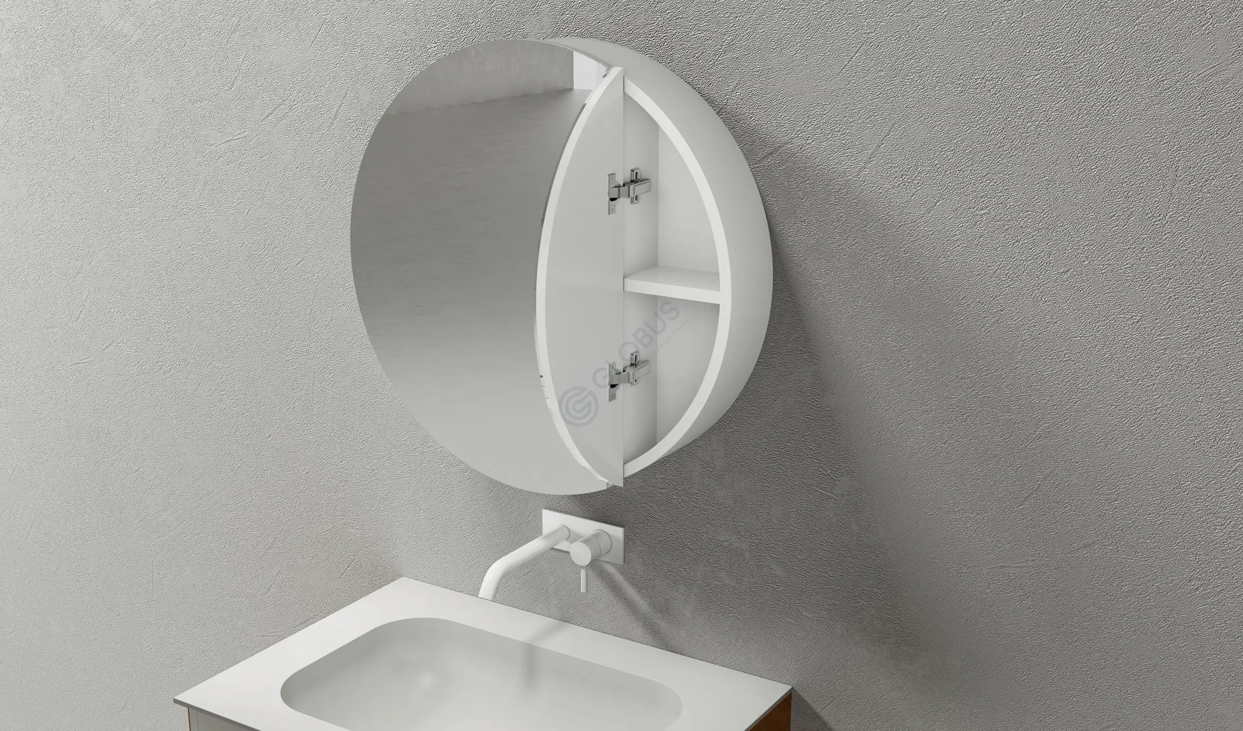 Bathroom shelf Signore