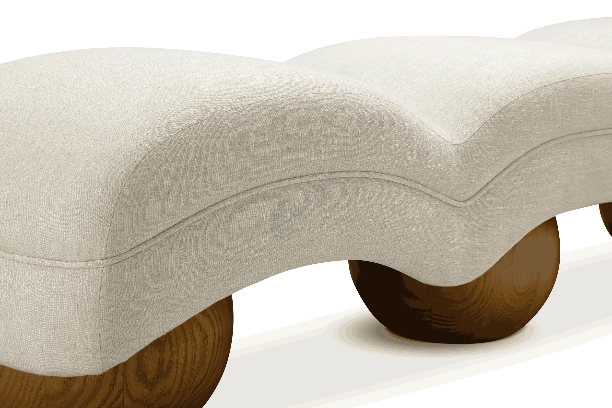 Ottoman STUDIO SAM KLEMICK Orb