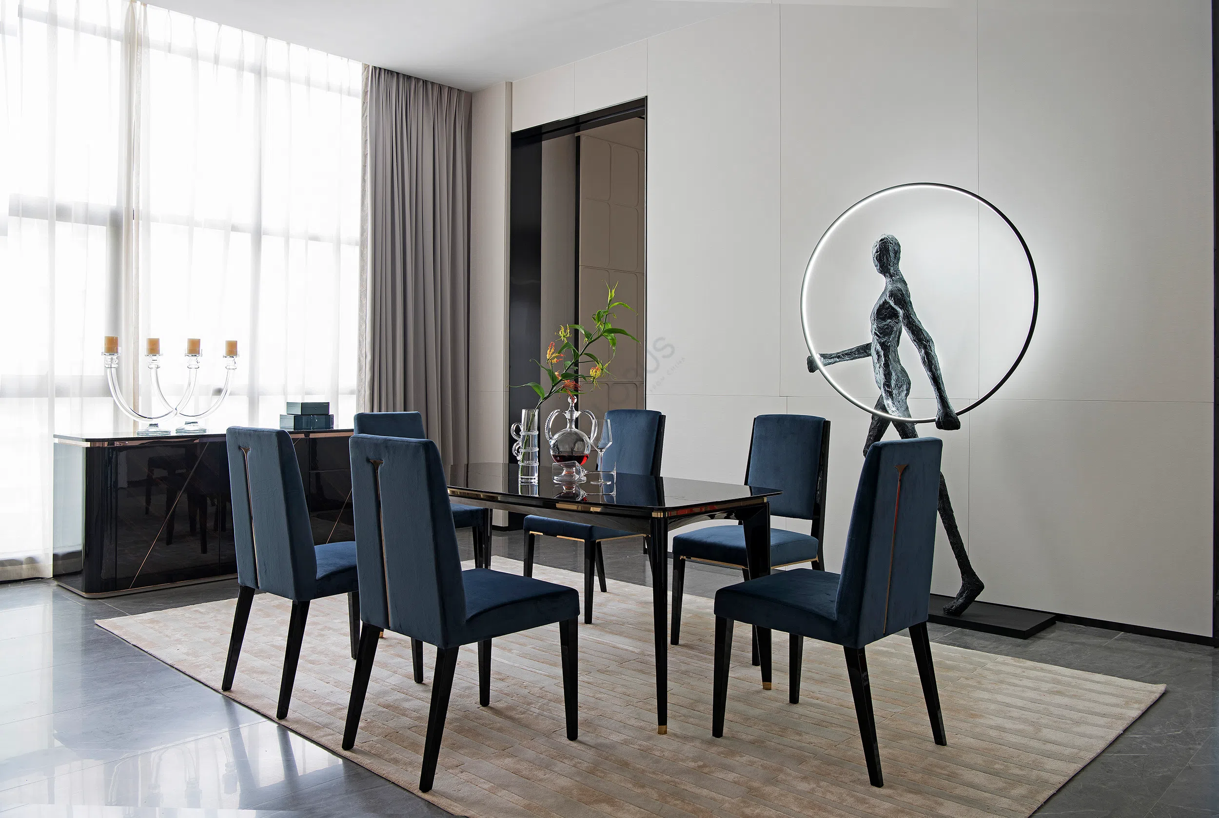 Dining chair FENDI Romance