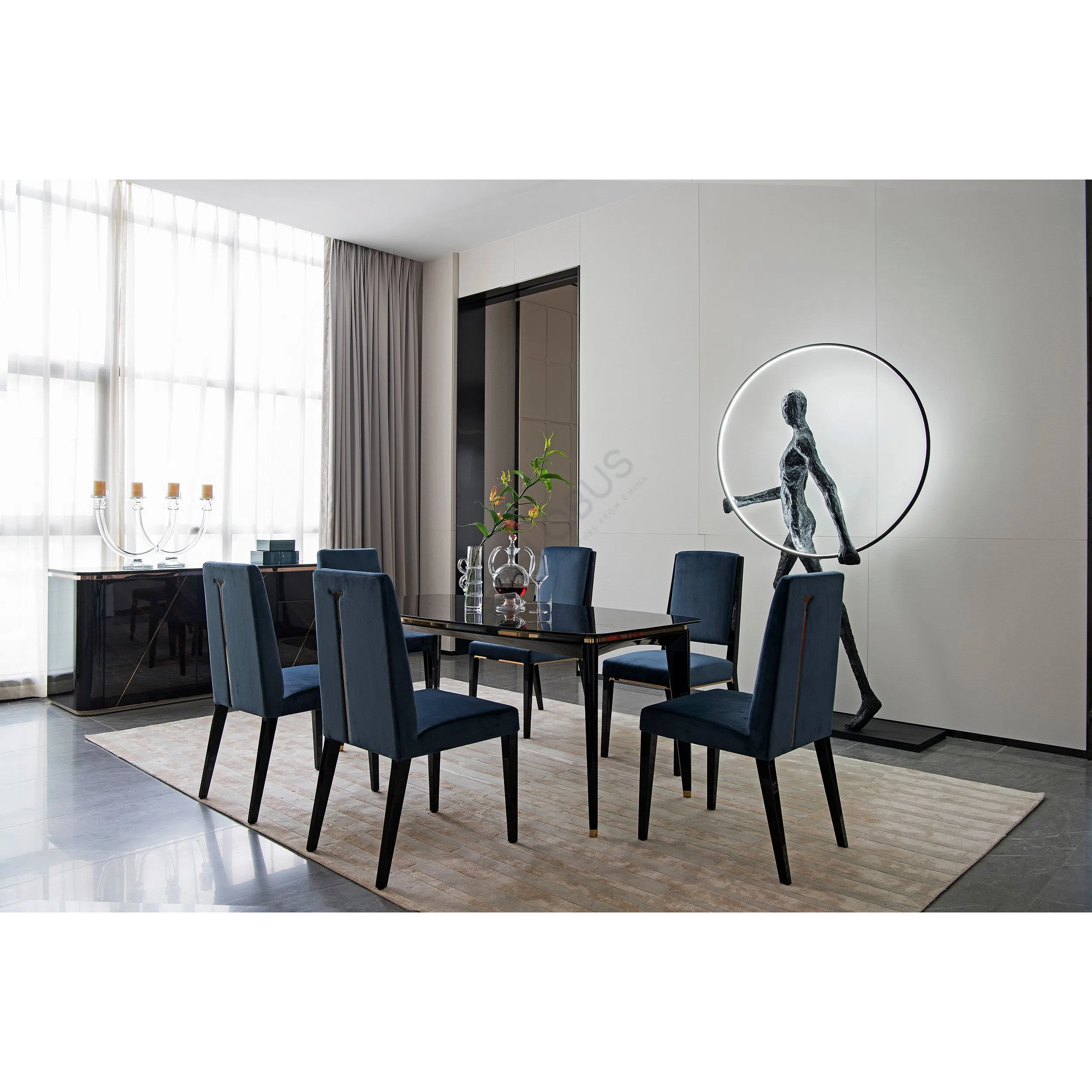 Dining table CIPRIANI HOMOOD Eclipse