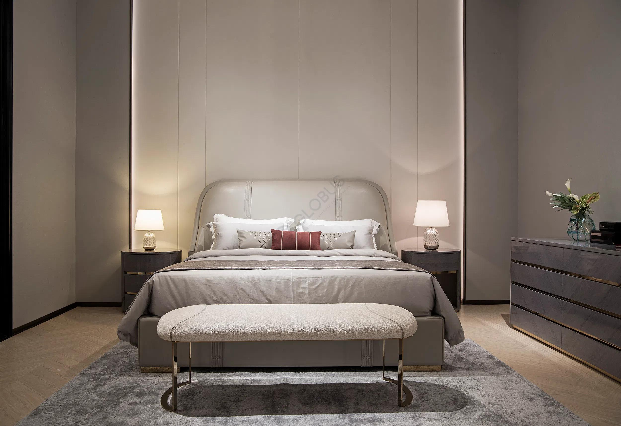 Bed BRUNO ZAMPA Apollo